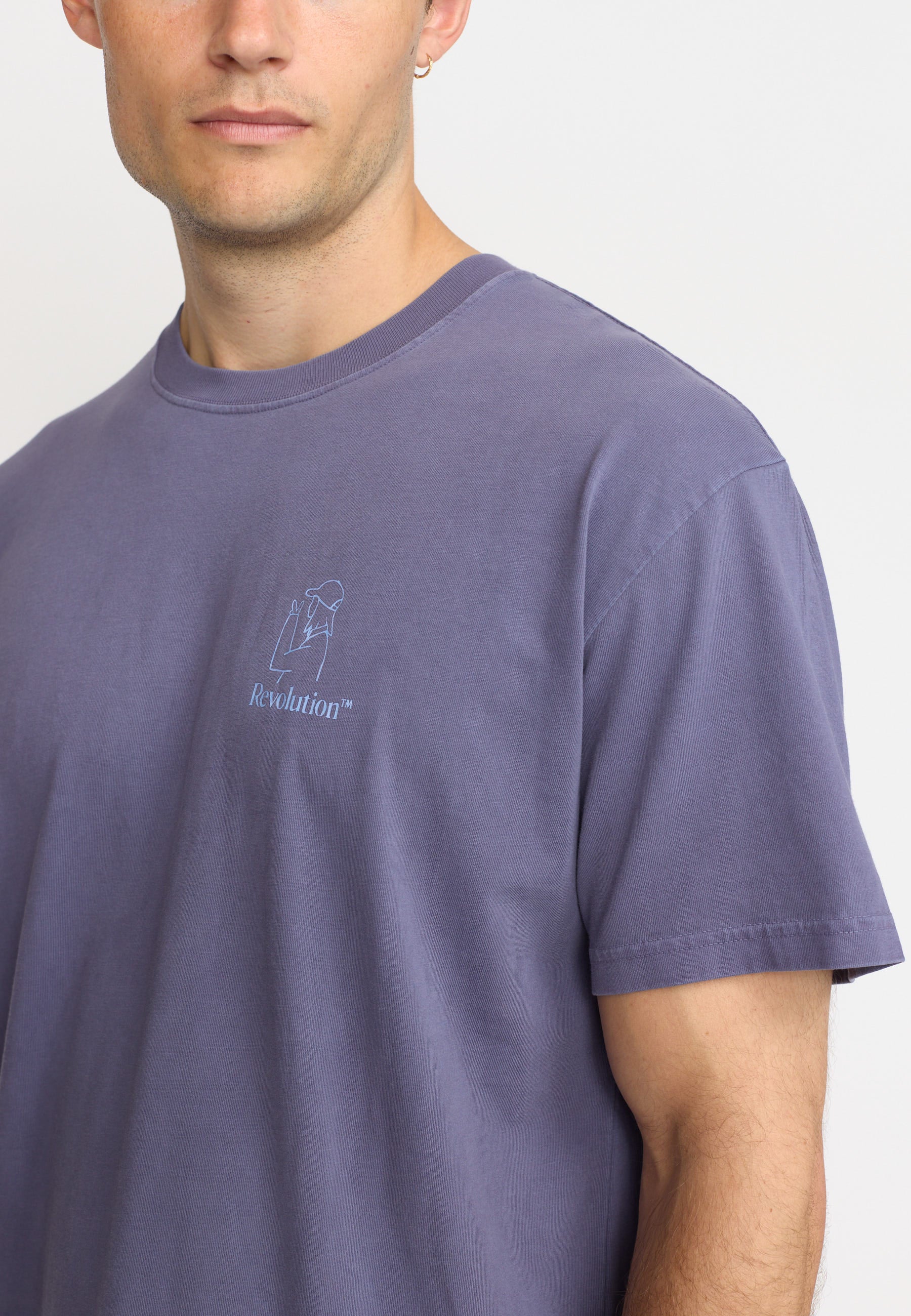 Revolution Printed T-shirt T-Shirts Dustpurple