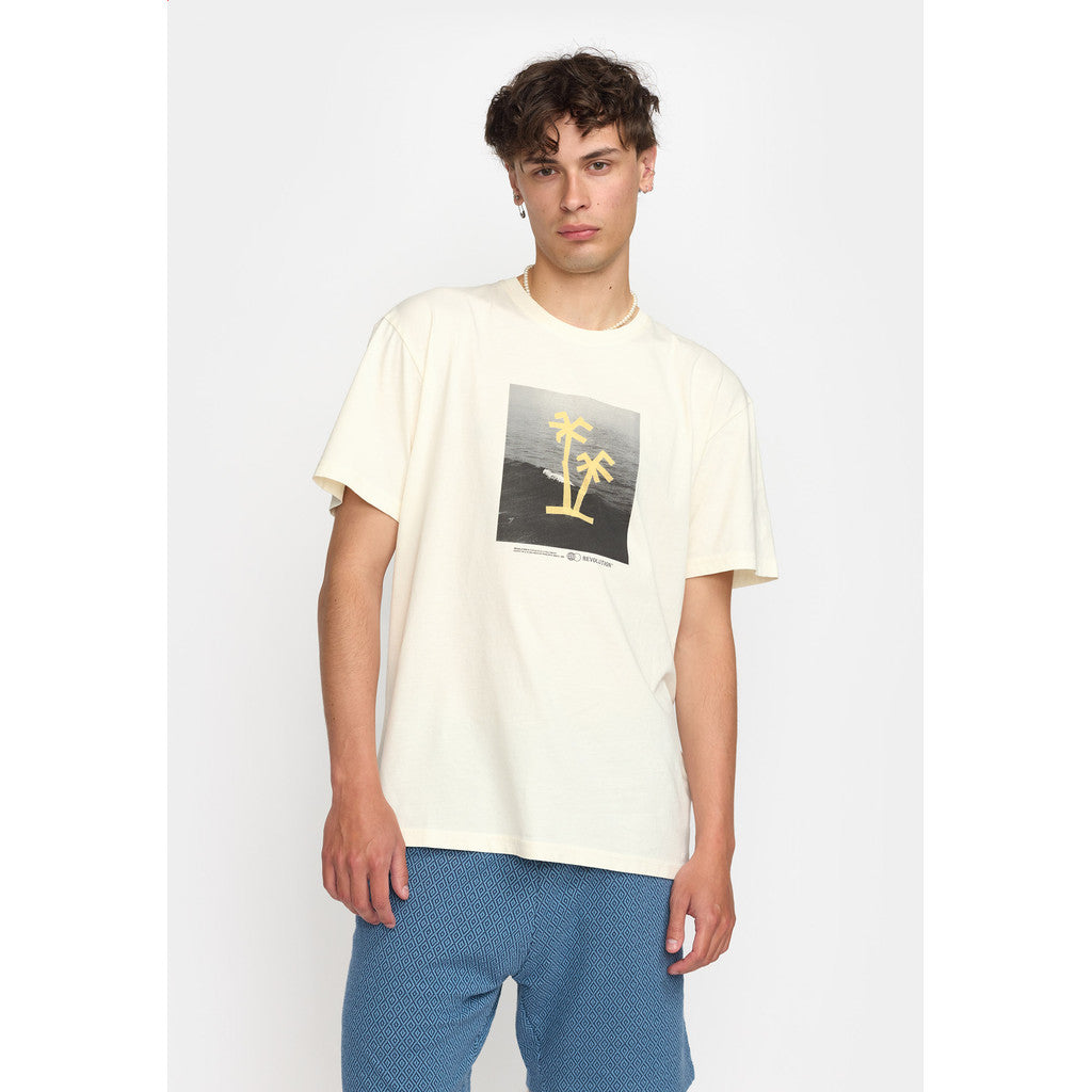 Revolution Printed T-shirt T-Shirts Offwhite