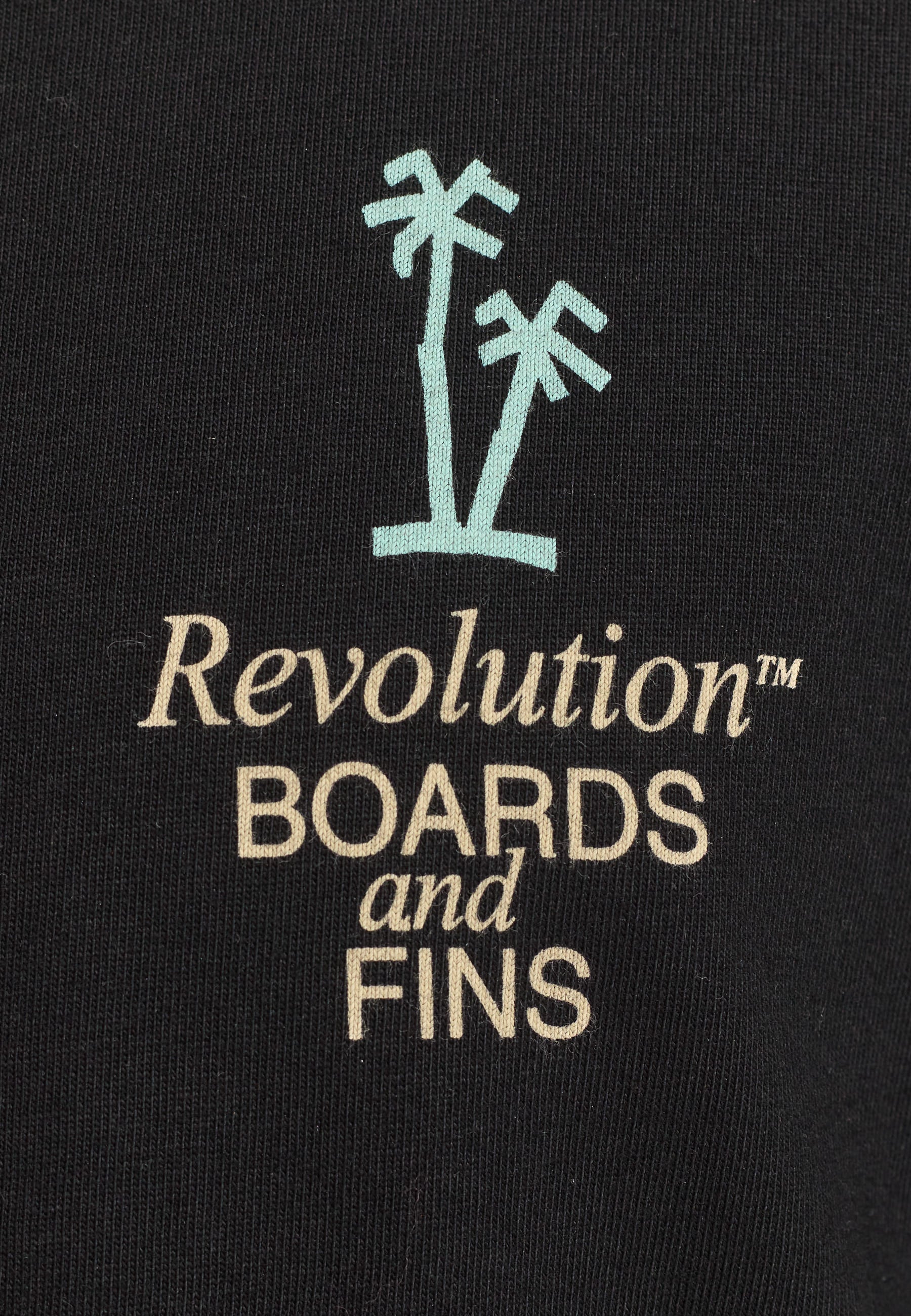 Revolution Printed T-shirt T-Shirts Black