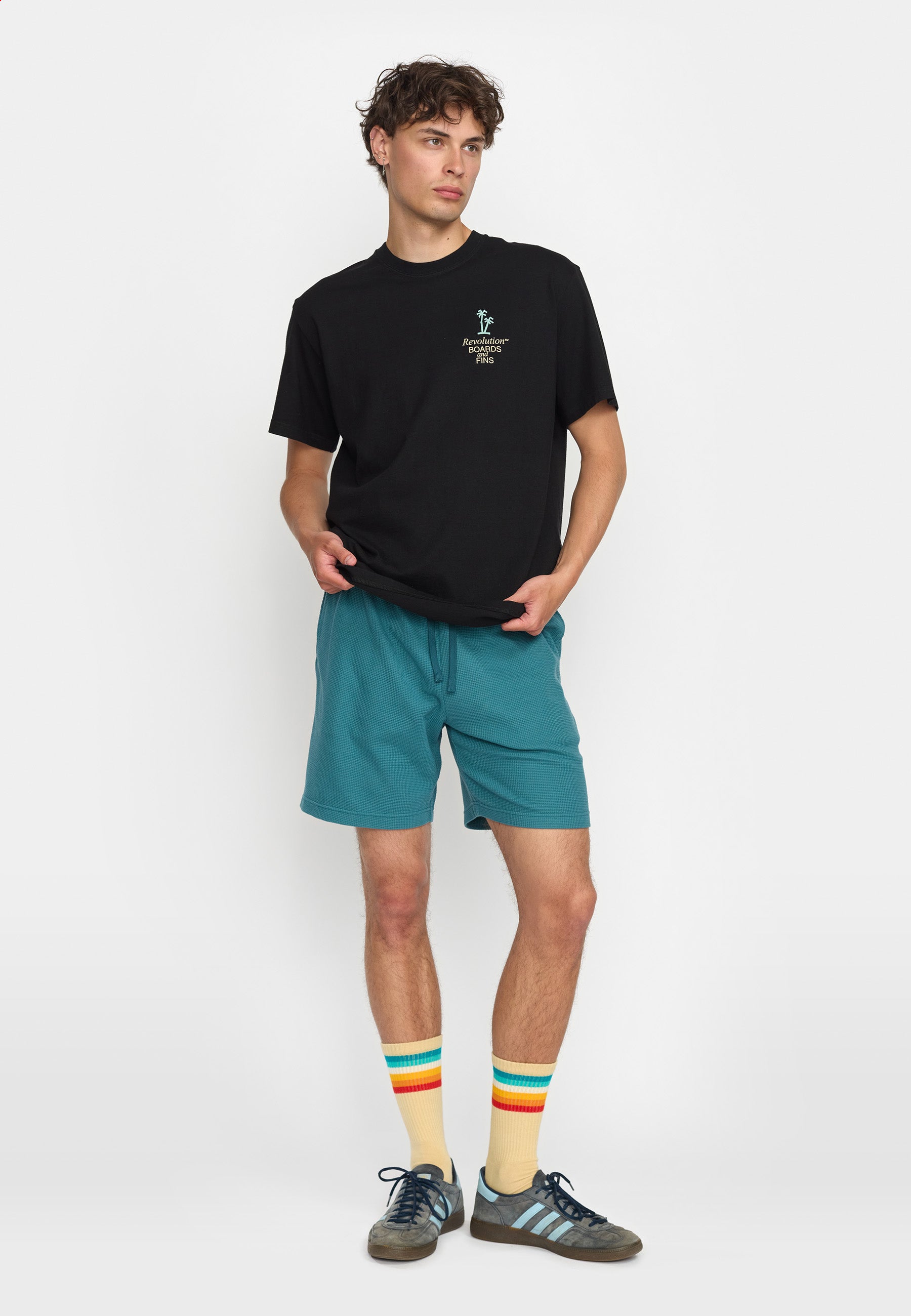 Revolution Printed T-shirt T-Shirts Black
