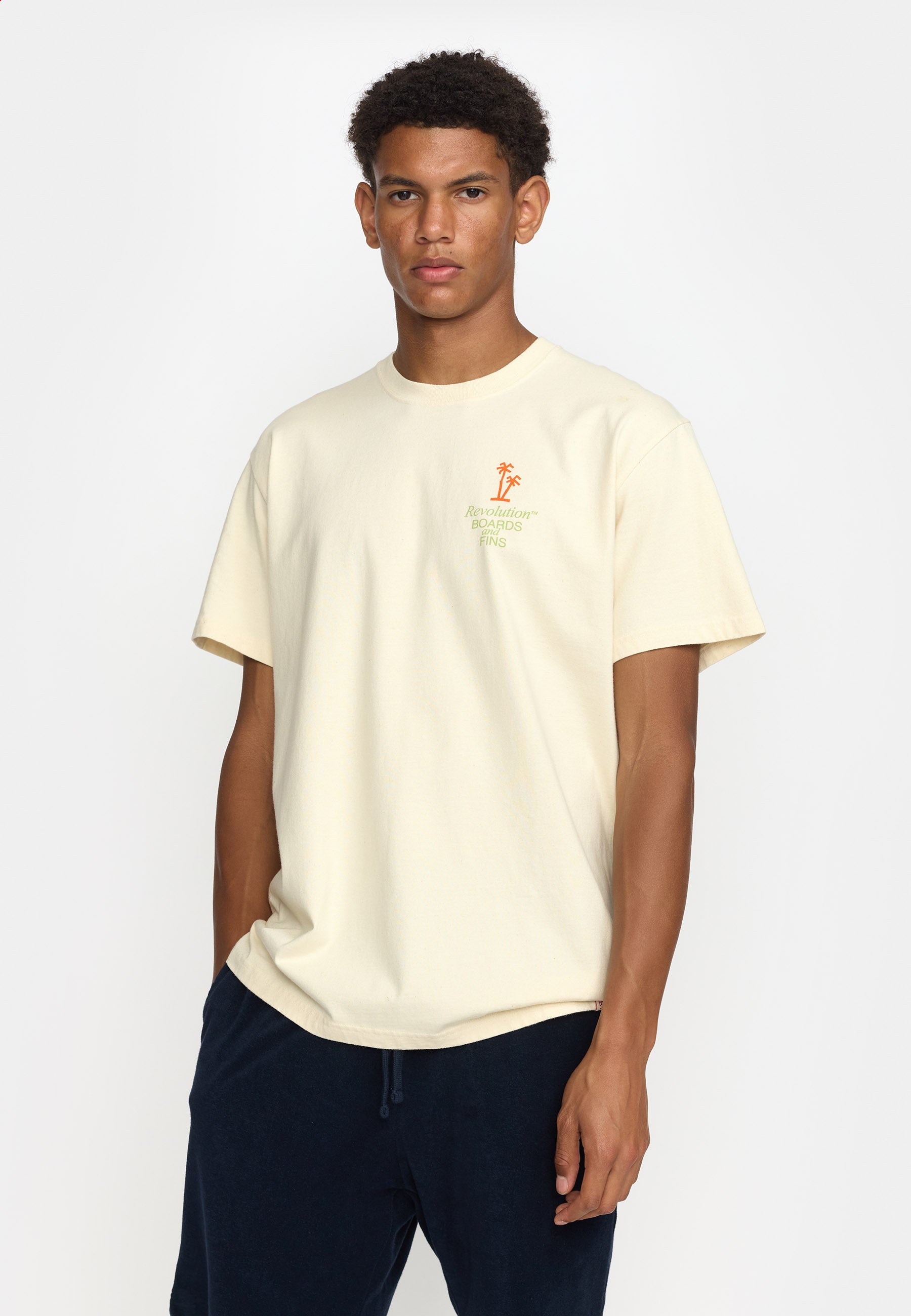 Revolution Printed T-shirt T-Shirts Offwhite