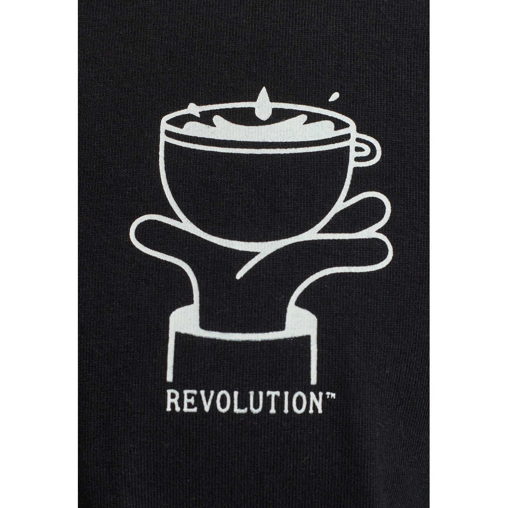 Revolution Printed T-shirt T-Shirts Black