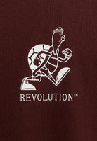 Revolution Printed T-shirt T-Shirts Burgundy
