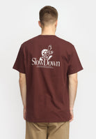 Revolution Printed T-shirt T-Shirts Burgundy