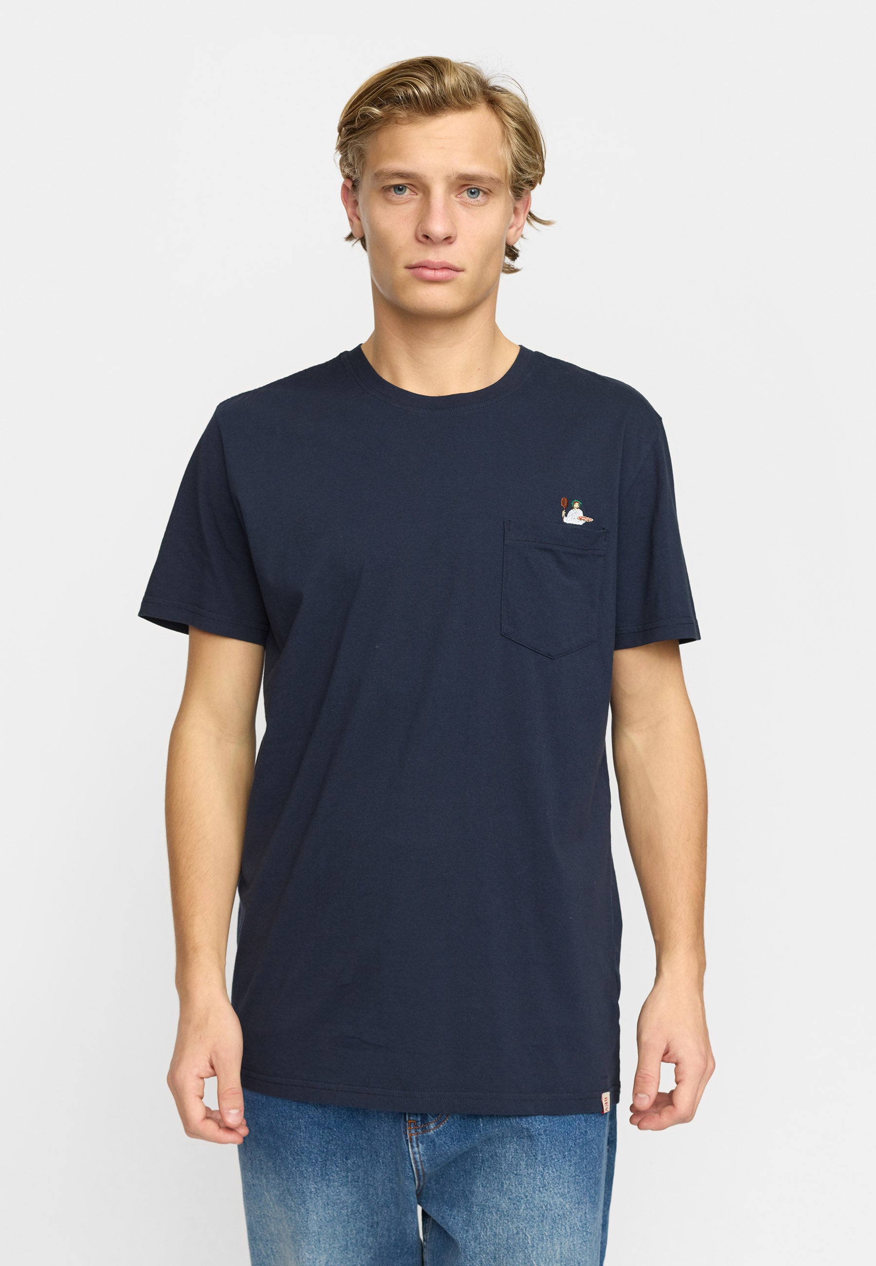 Revolution Printed T-shirt T-Shirts Navy
