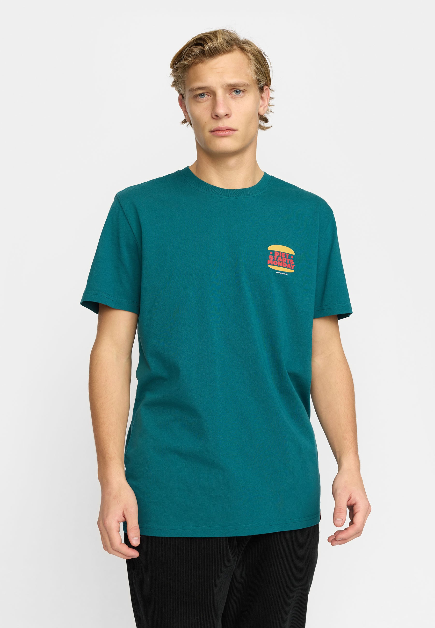 Revolution Printed T-shirt T-Shirts Darkpetrol