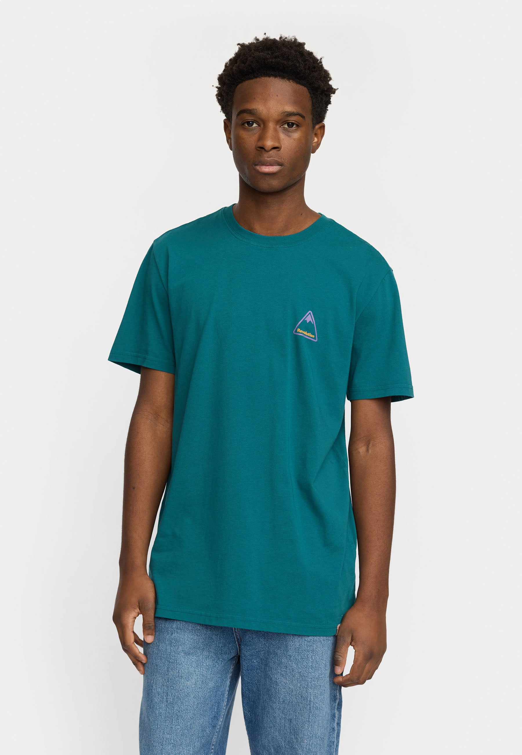 Revolution Printed T-shirt T-Shirts Darkpetrol