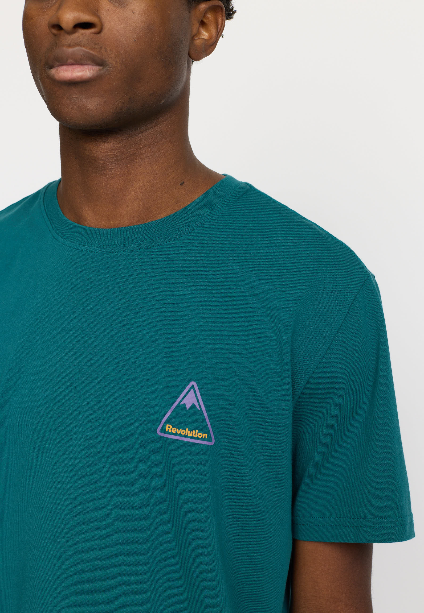 Revolution Printed T-shirt T-Shirts Darkpetrol