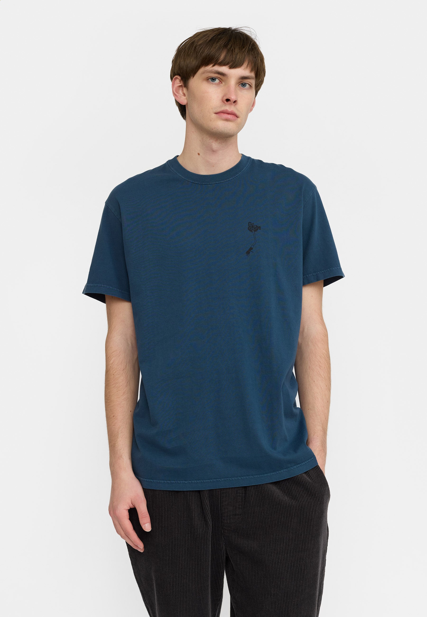 Printed T-shirt / 1429 TUN - Darkblue – Revolution.eu