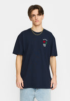 Revolution Printed T-shirt T-Shirts Navy