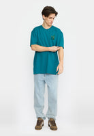 Revolution Printed T-shirt T-Shirts Petrol