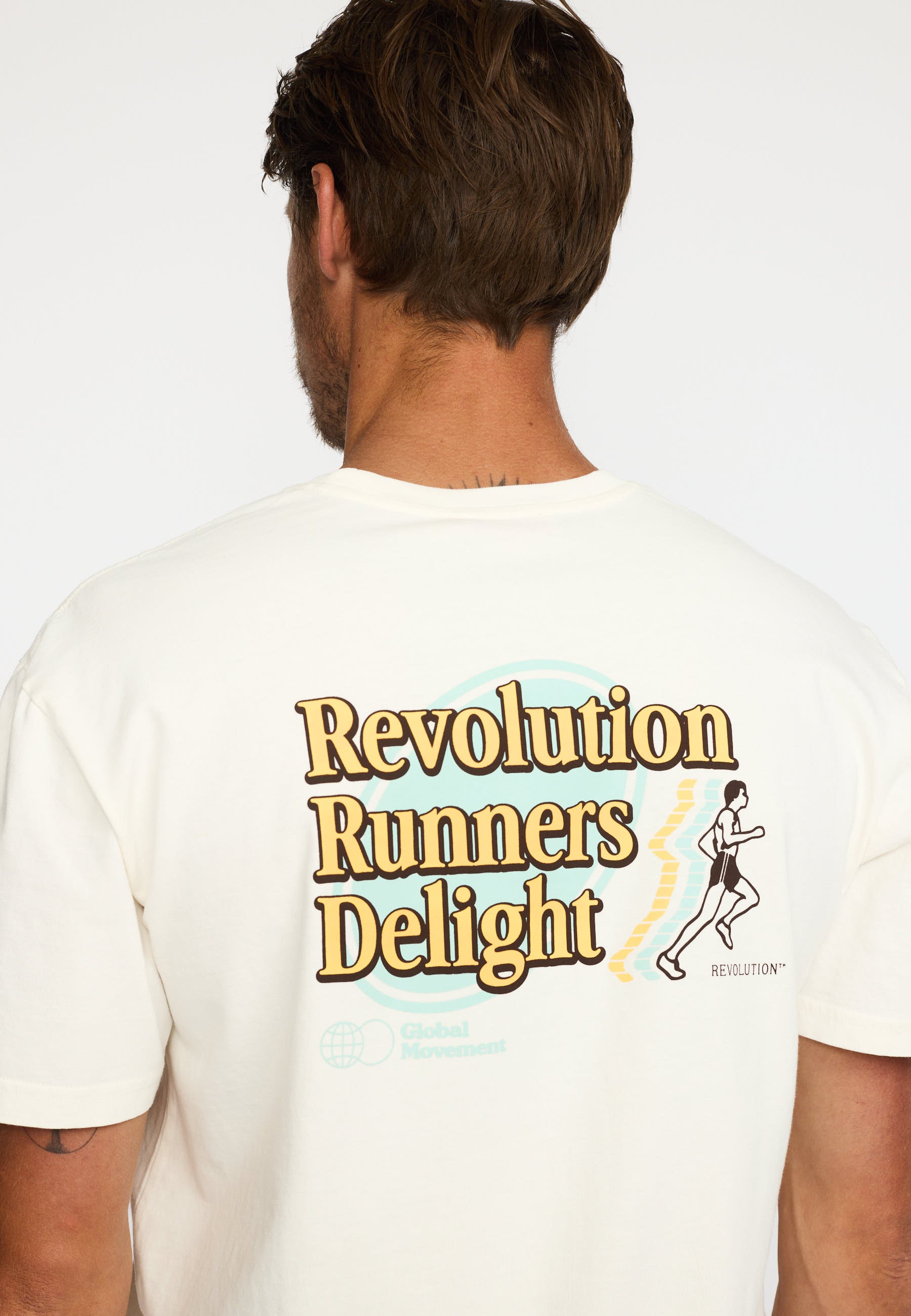 Revolution Printed T-shirt T-Shirts Offwhite