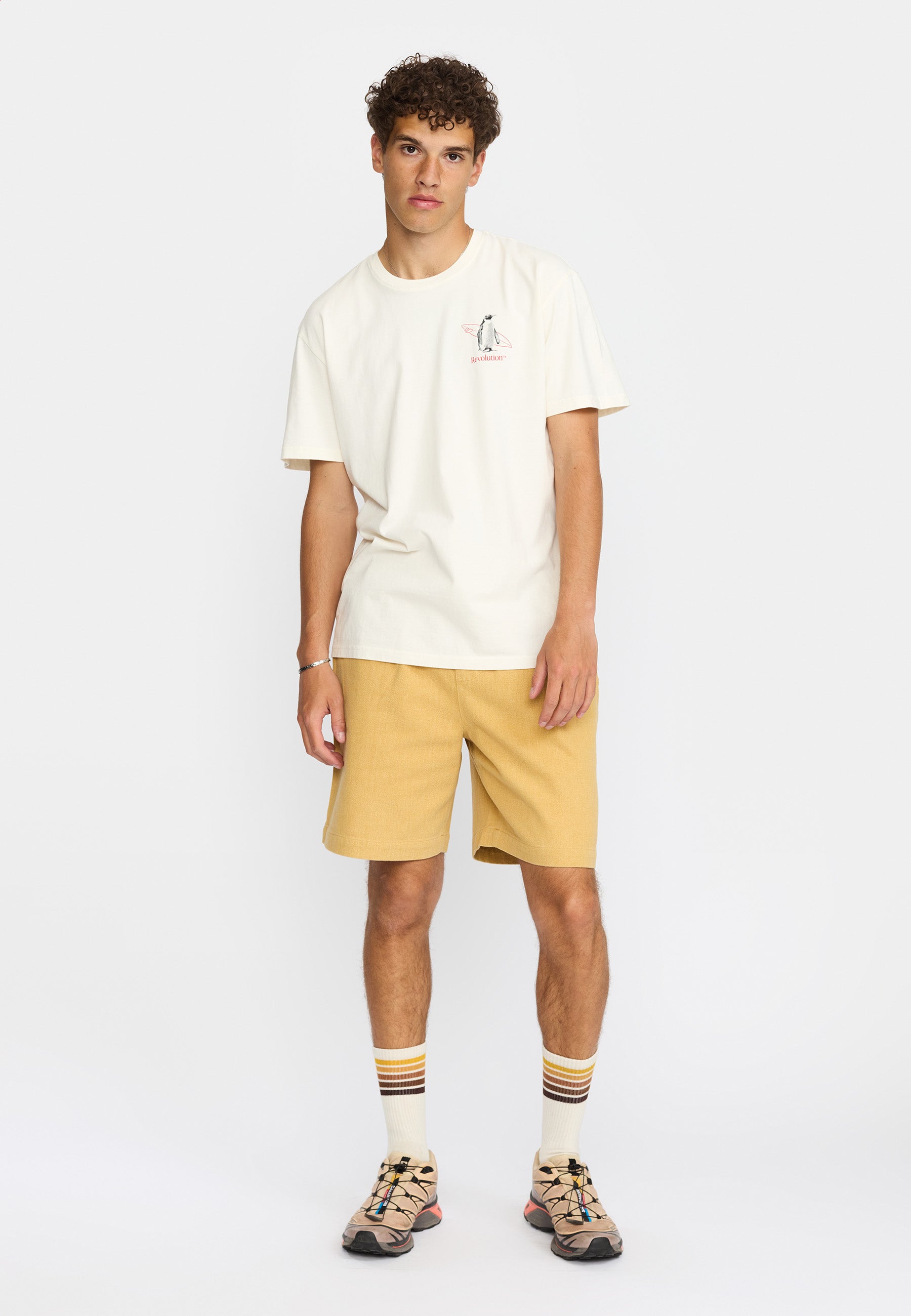 Revolution Printed T-shirt T-Shirts Offwhite