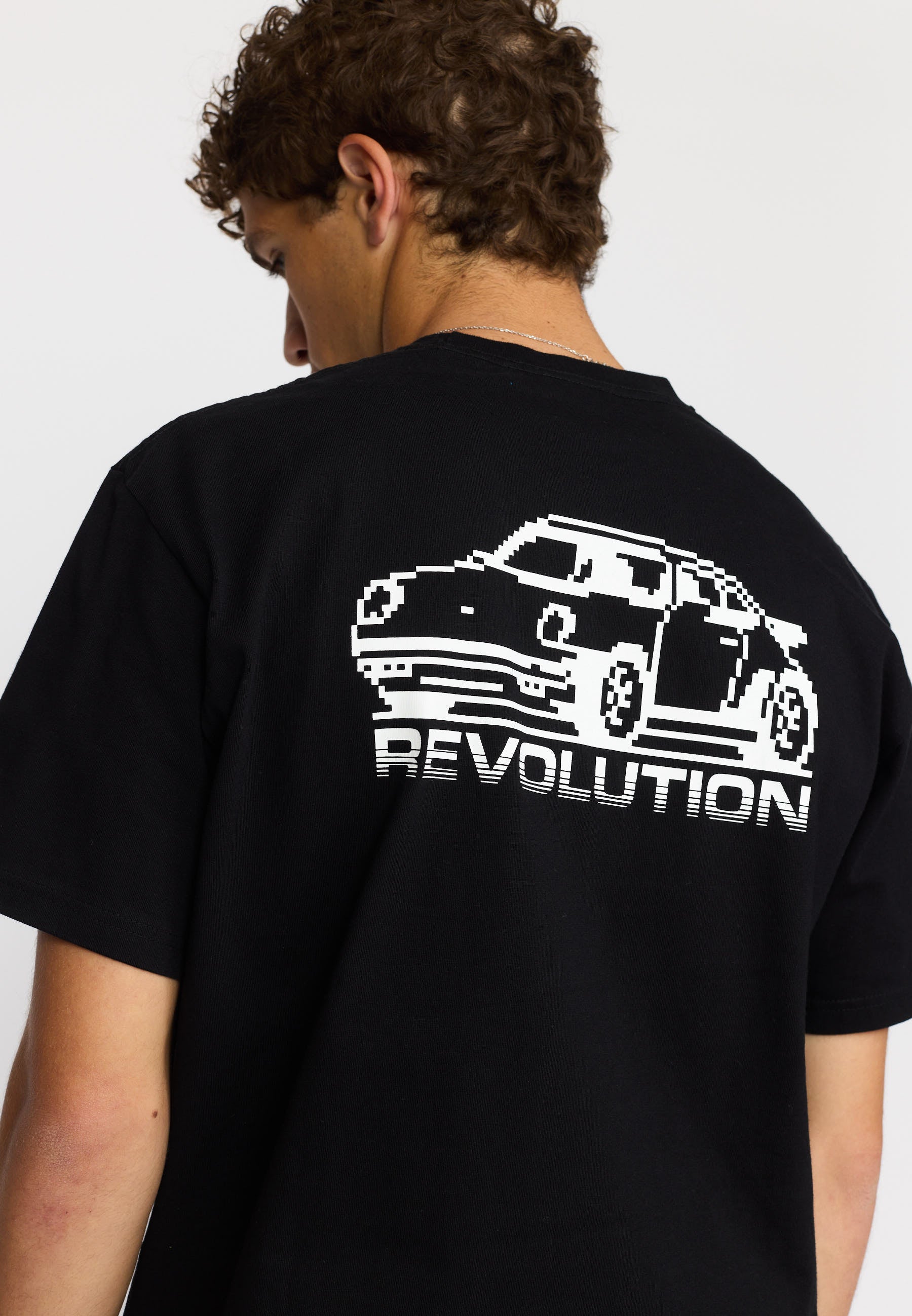Revolution Printed T-shirt T-Shirts Black