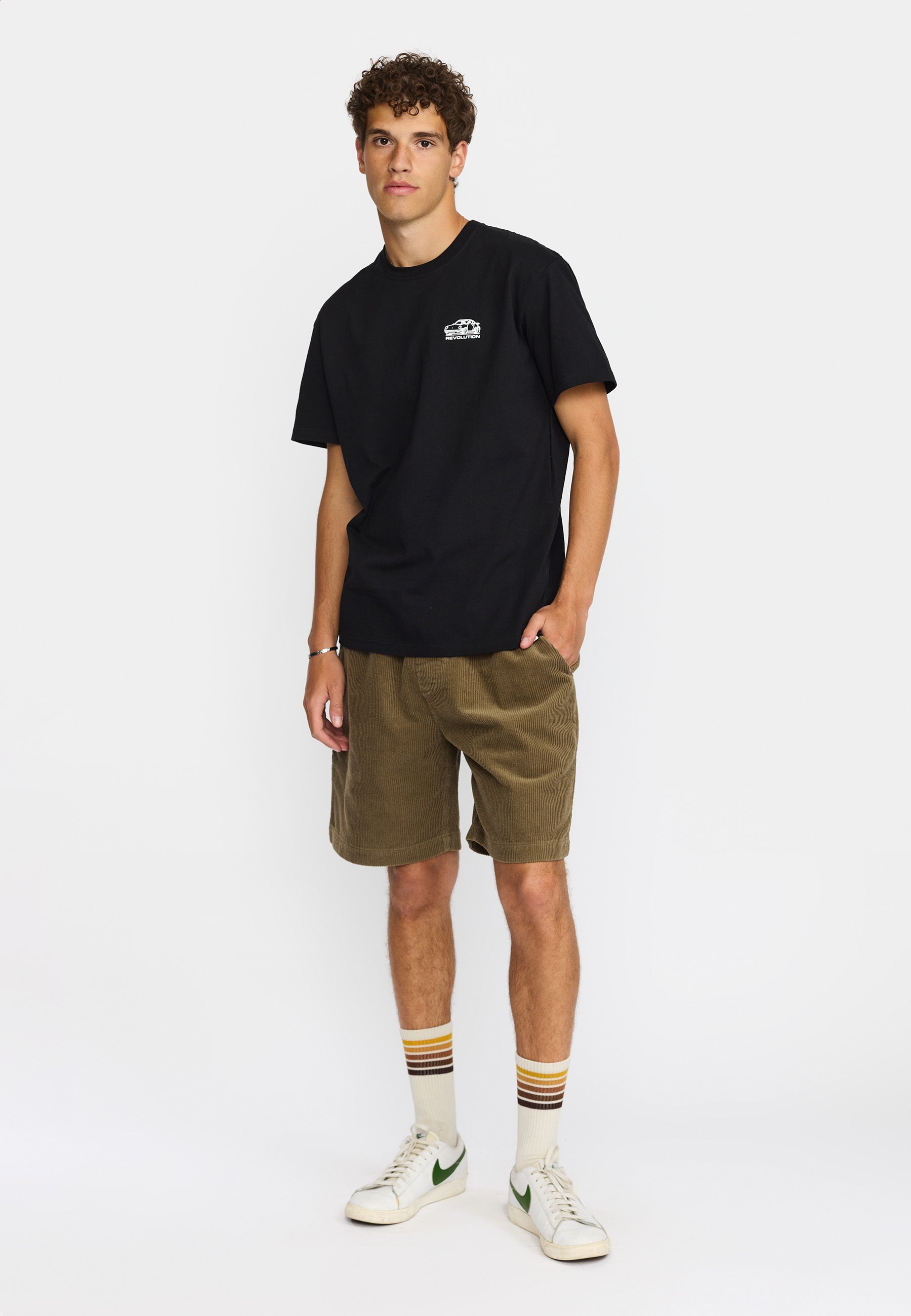 Revolution Printed T-shirt T-Shirts Black