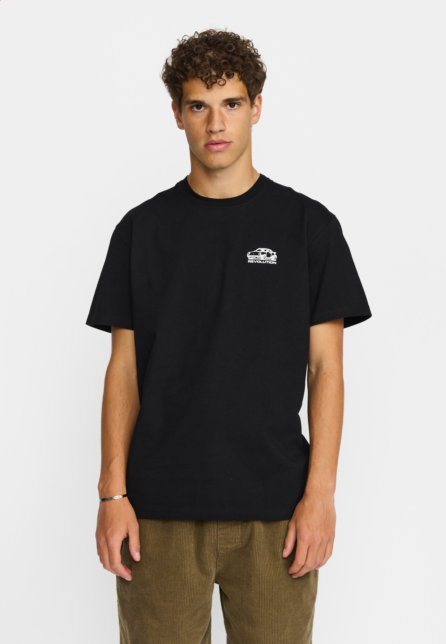 Revolution Printed T-shirt T-Shirts Black