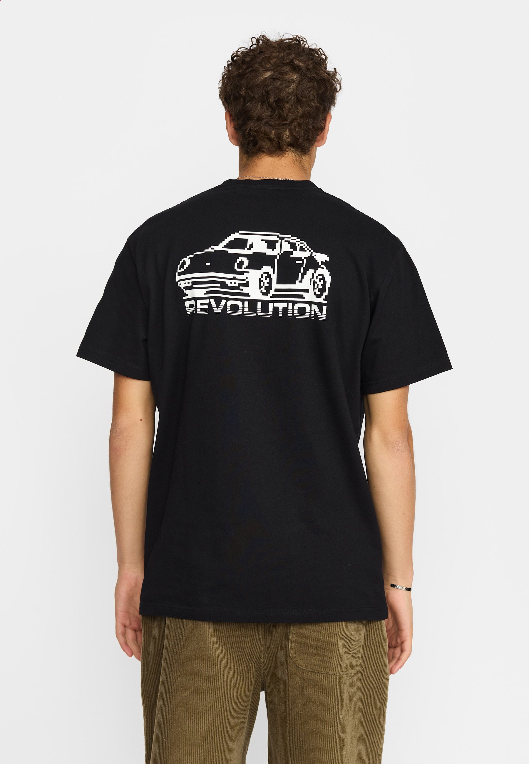 Revolution Printed T-shirt T-Shirts Black