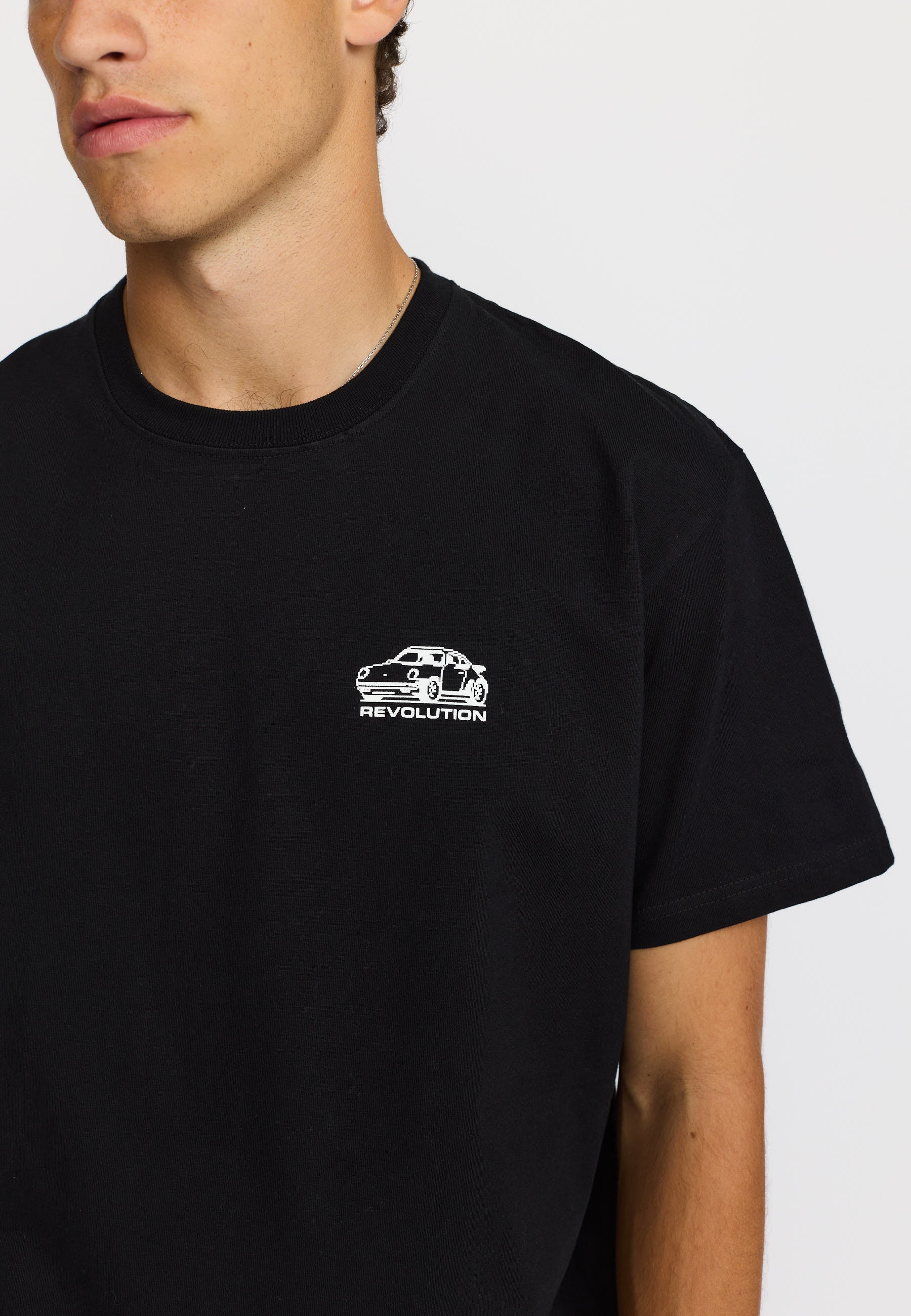 Revolution Printed T-shirt T-Shirts Black