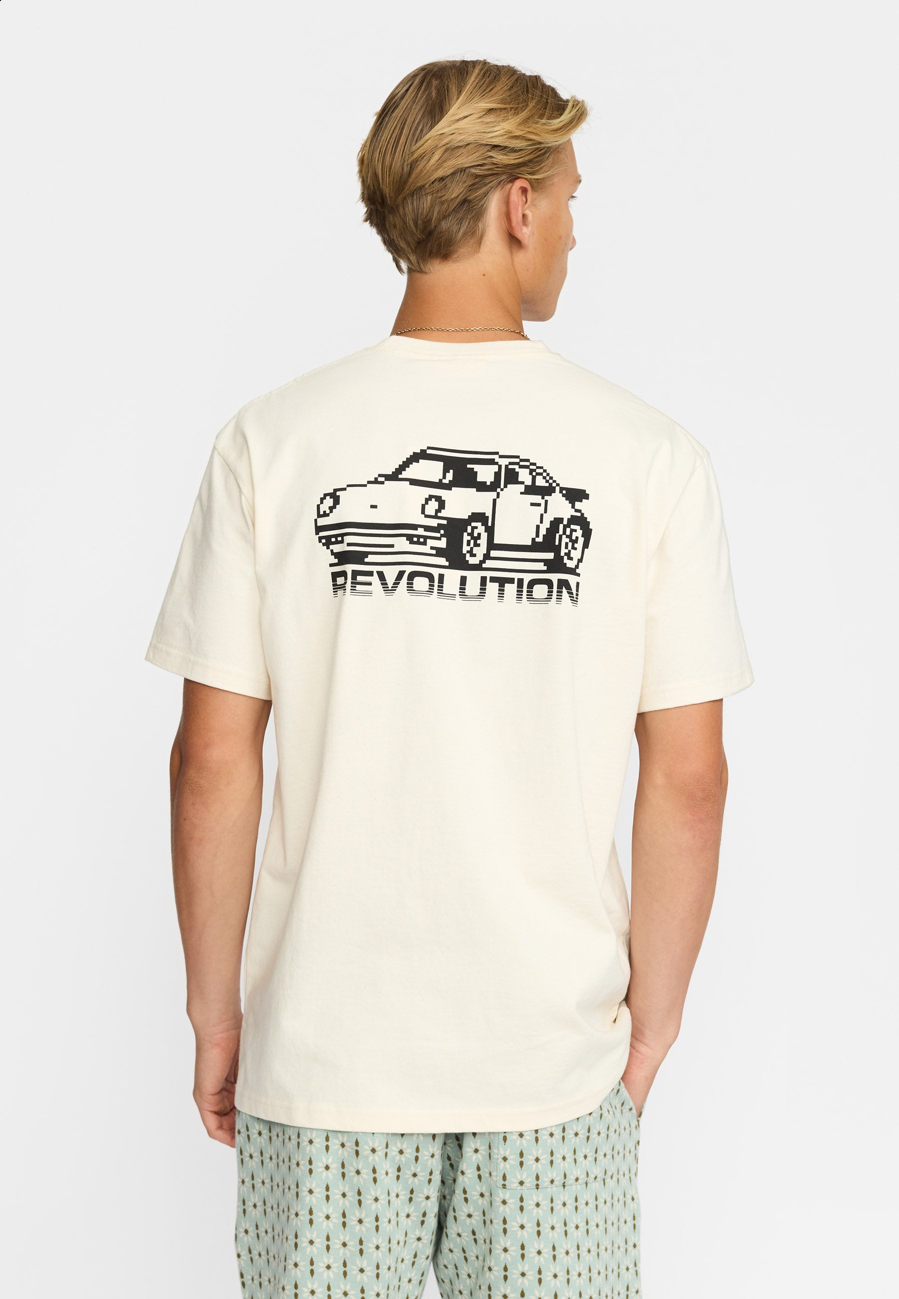 Revolution Printed T-shirt T-Shirts Offwhite