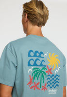 Revolution Printed T-shirt T-Shirts Blue
