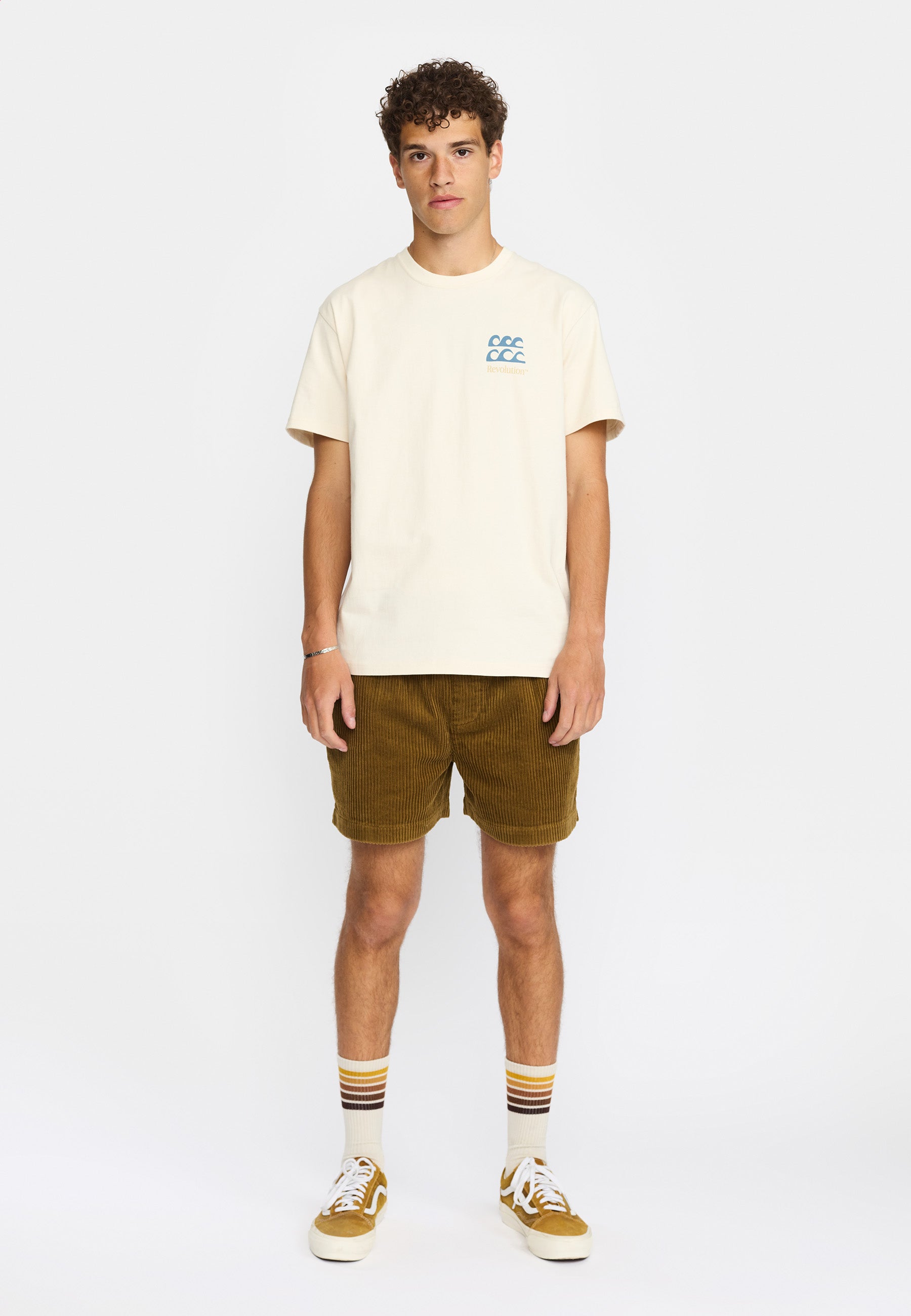 Revolution Printed T-shirt T-Shirts Offwhite