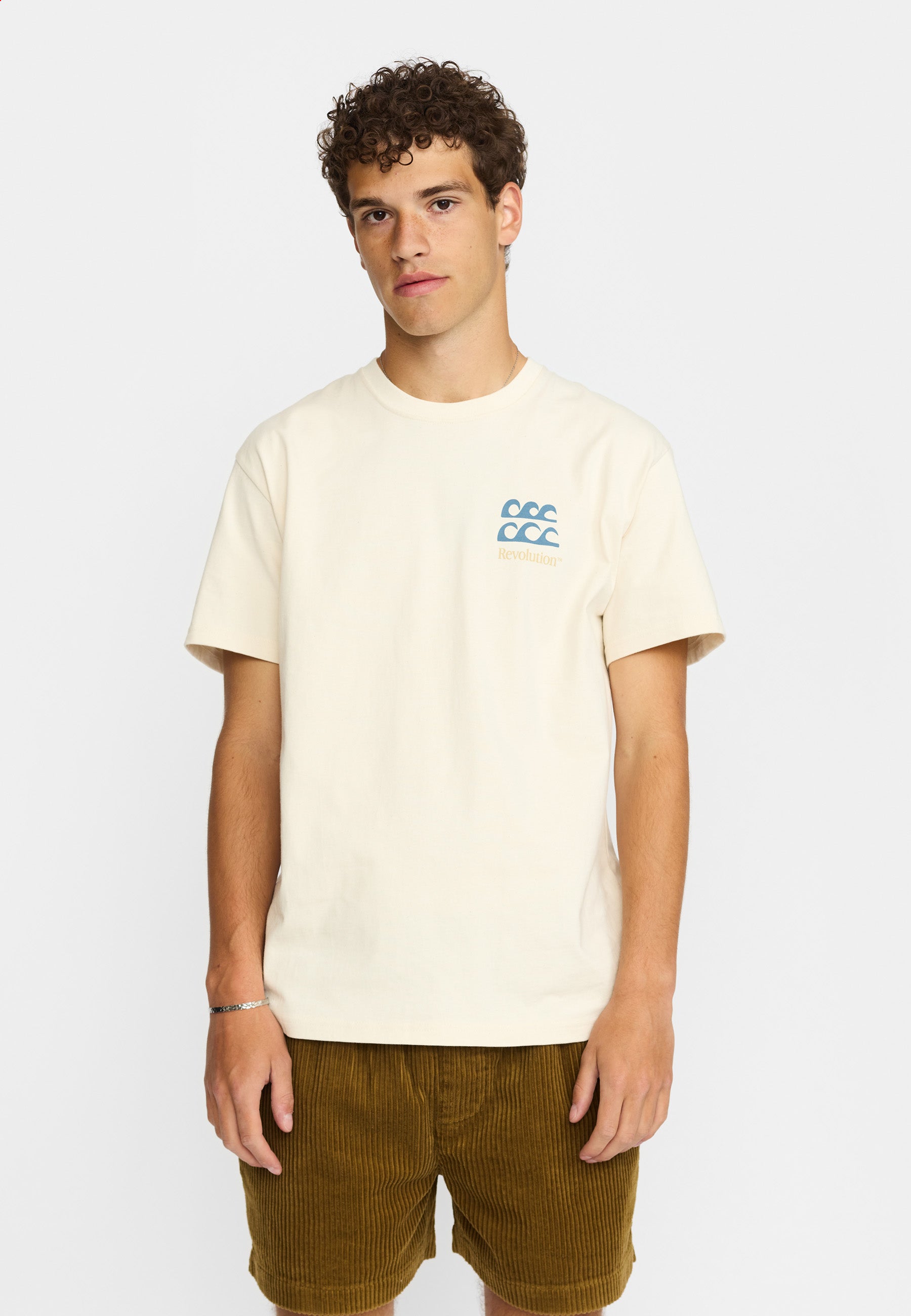Revolution Printed T-shirt T-Shirts Offwhite