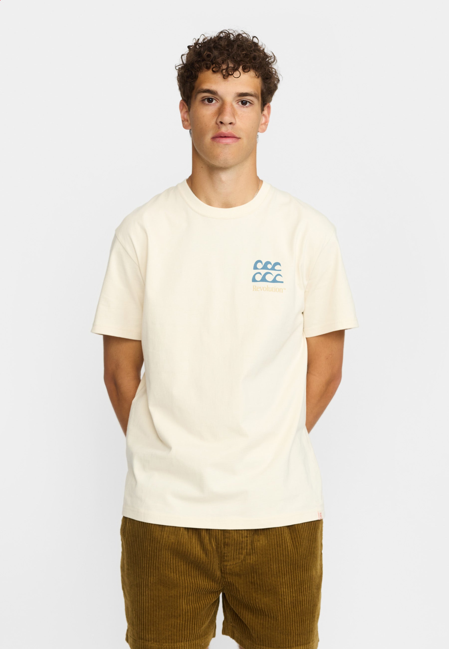 Revolution Printed T-shirt T-Shirts Offwhite
