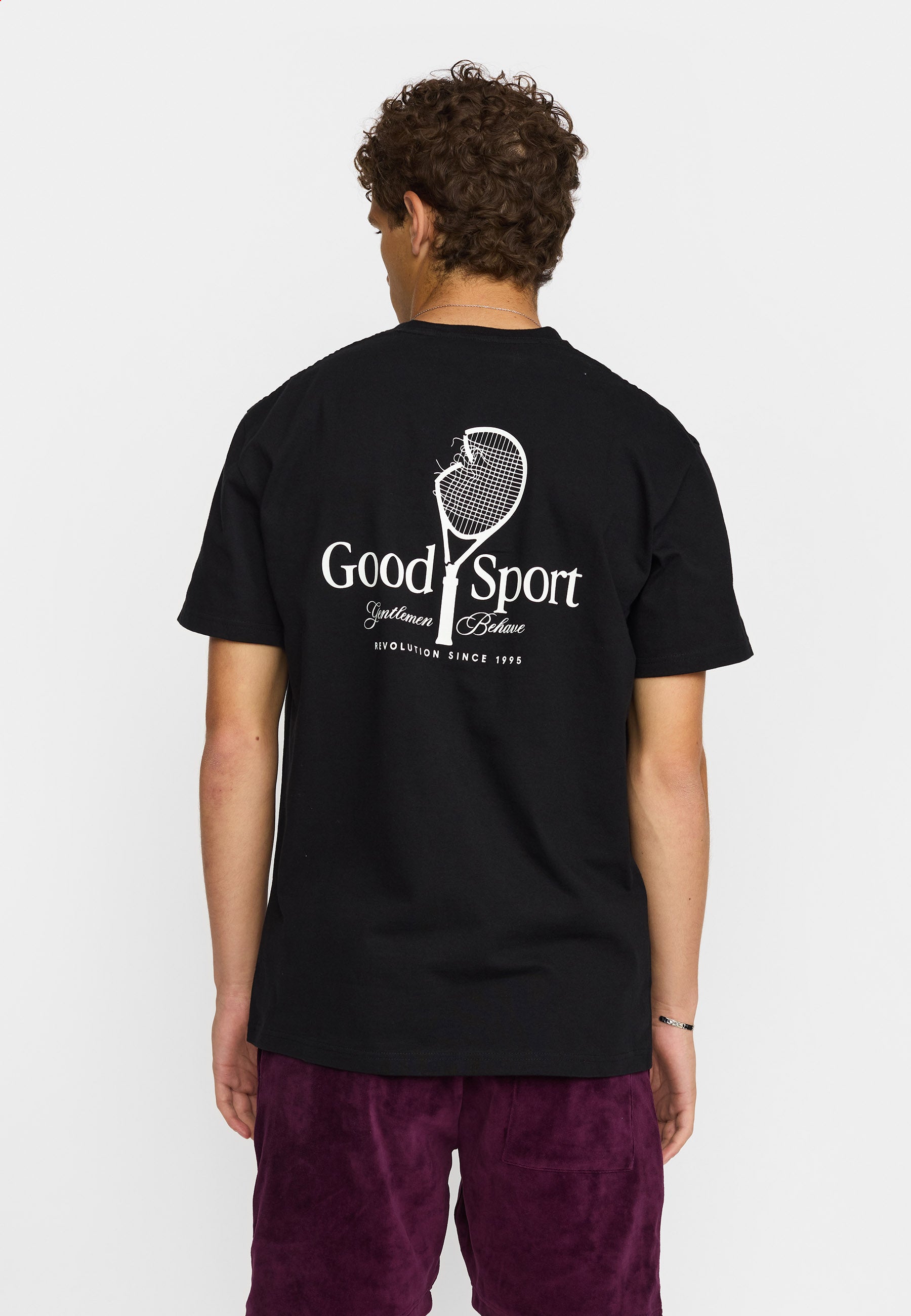 Revolution Printed T-shirt T-Shirts Black