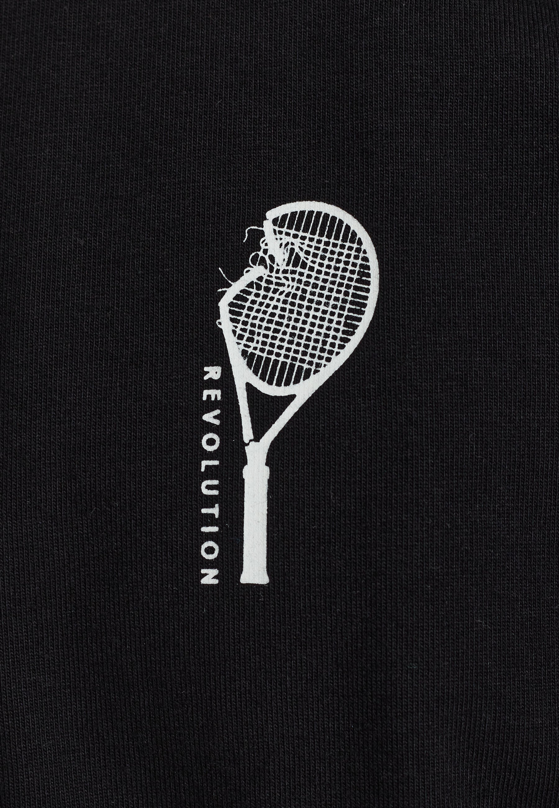 Revolution Printed T-shirt T-Shirts Black