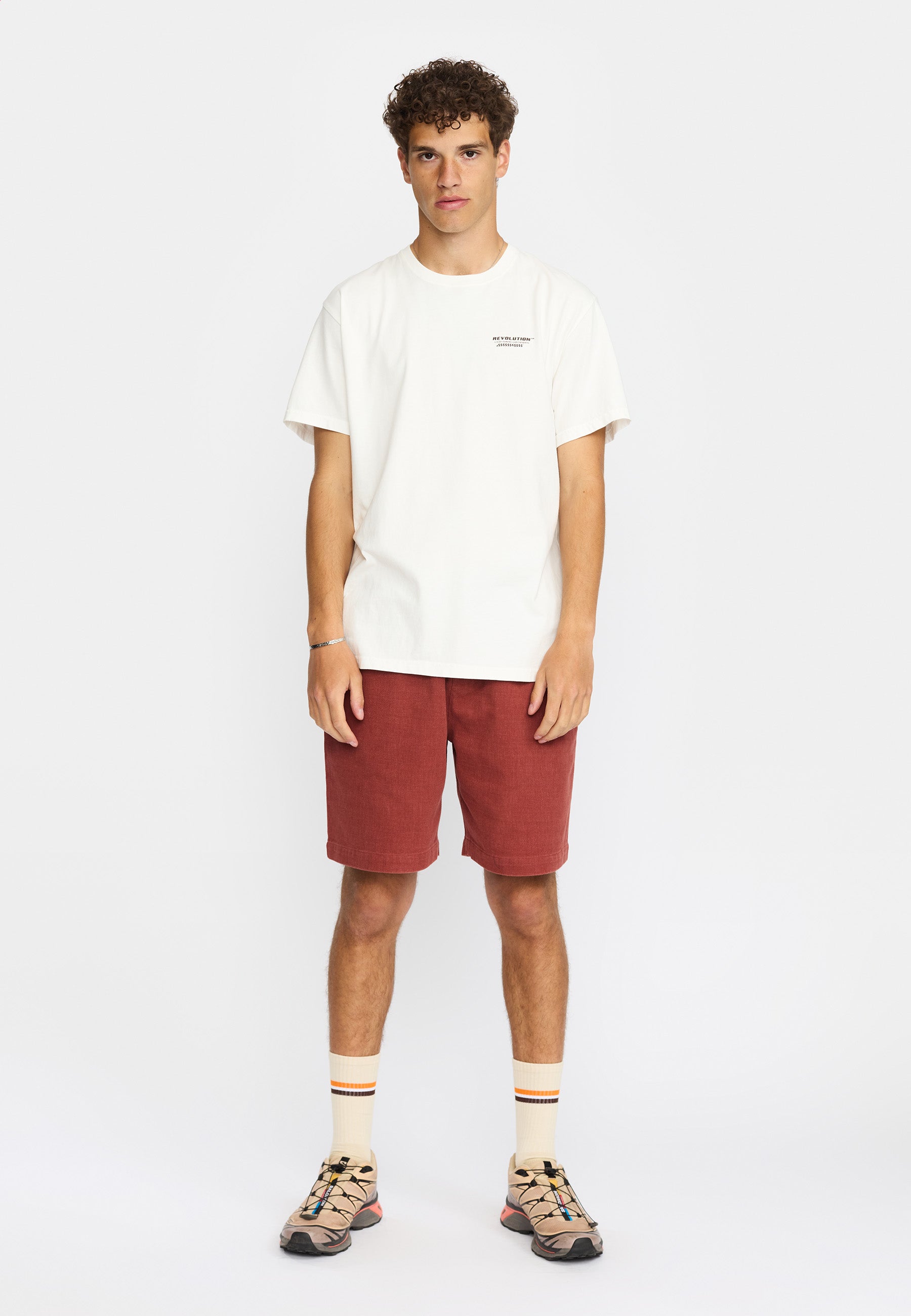 Revolution Printed T-shirt T-Shirts Offwhite