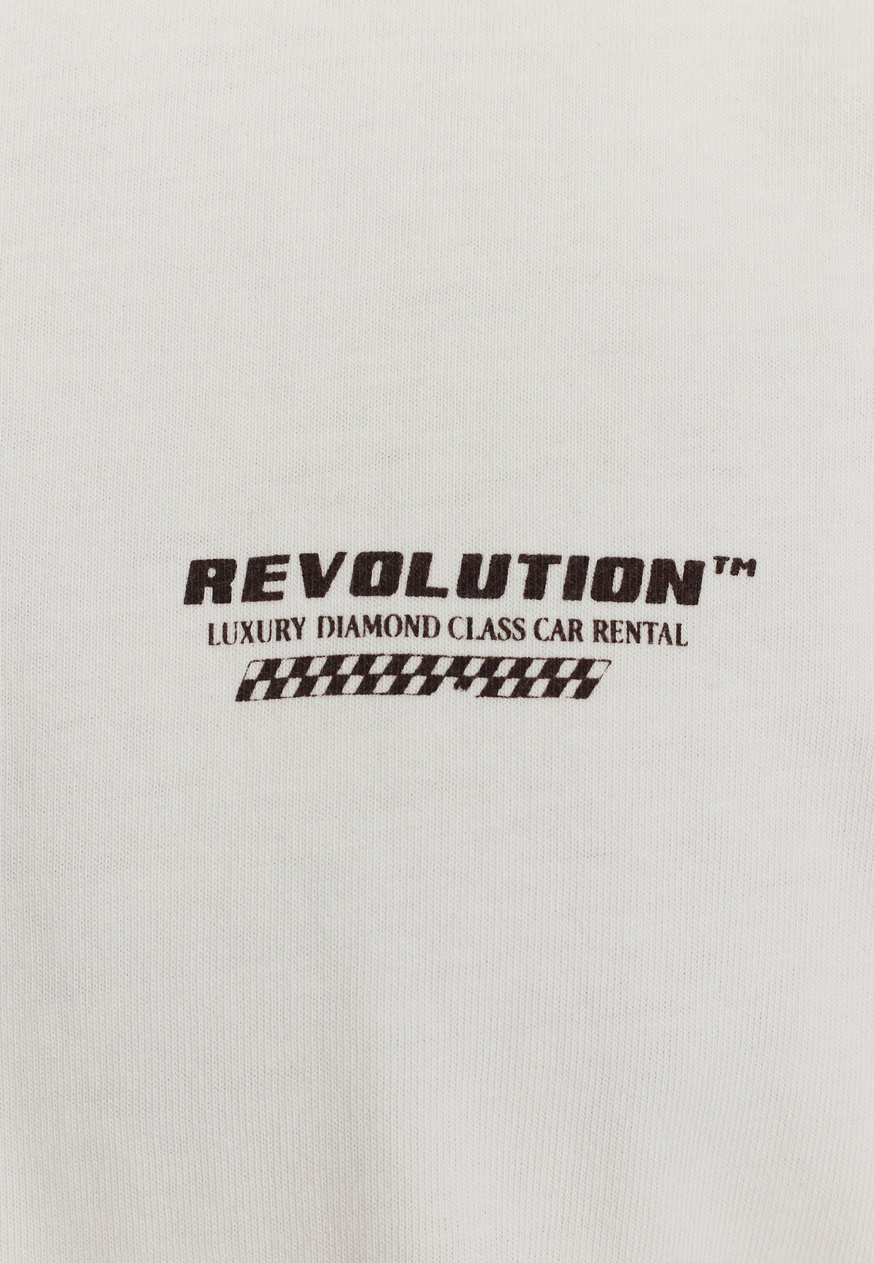 Revolution Printed T-shirt T-Shirts Offwhite