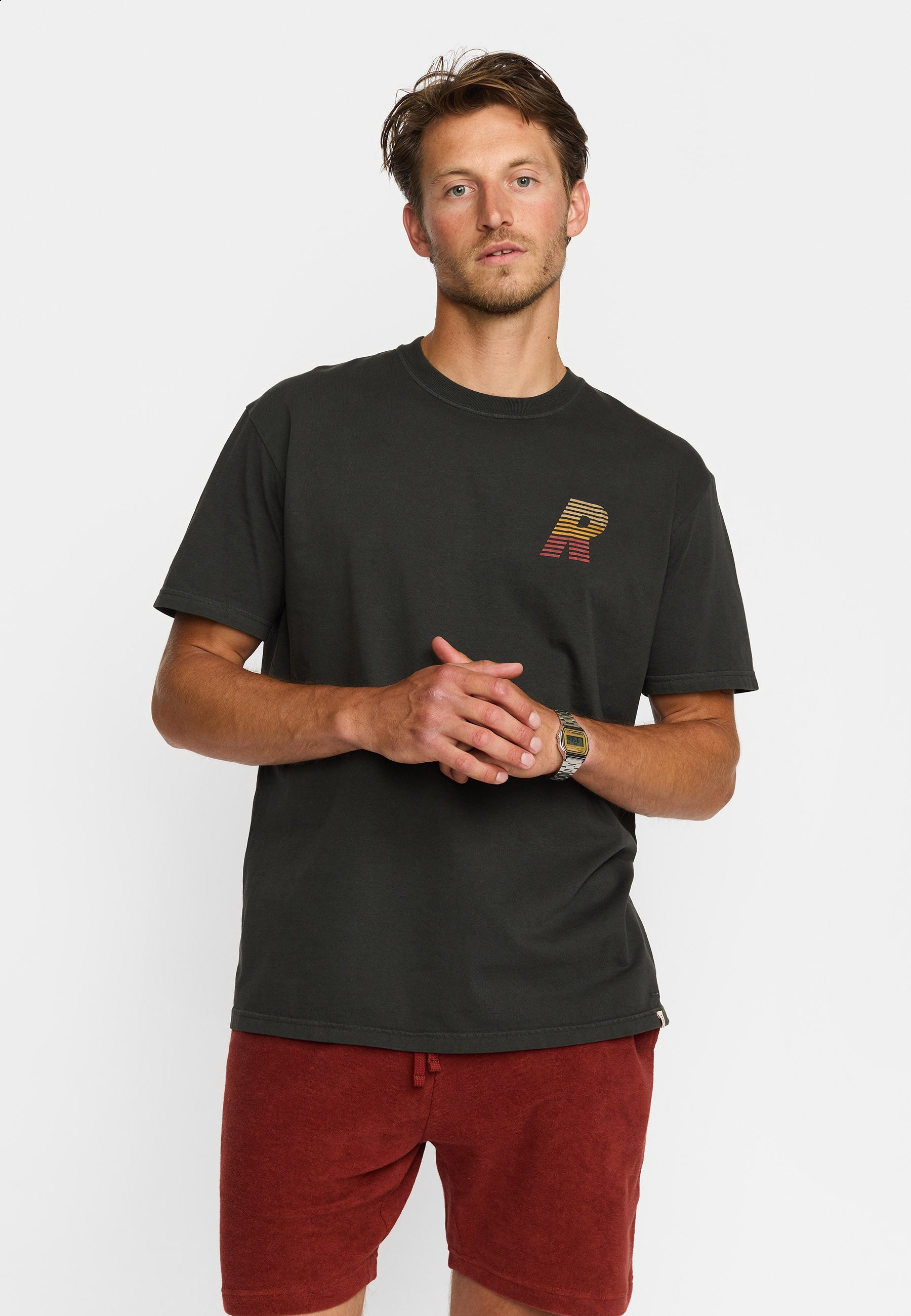 Revolution Printed T-shirt T-Shirts Black