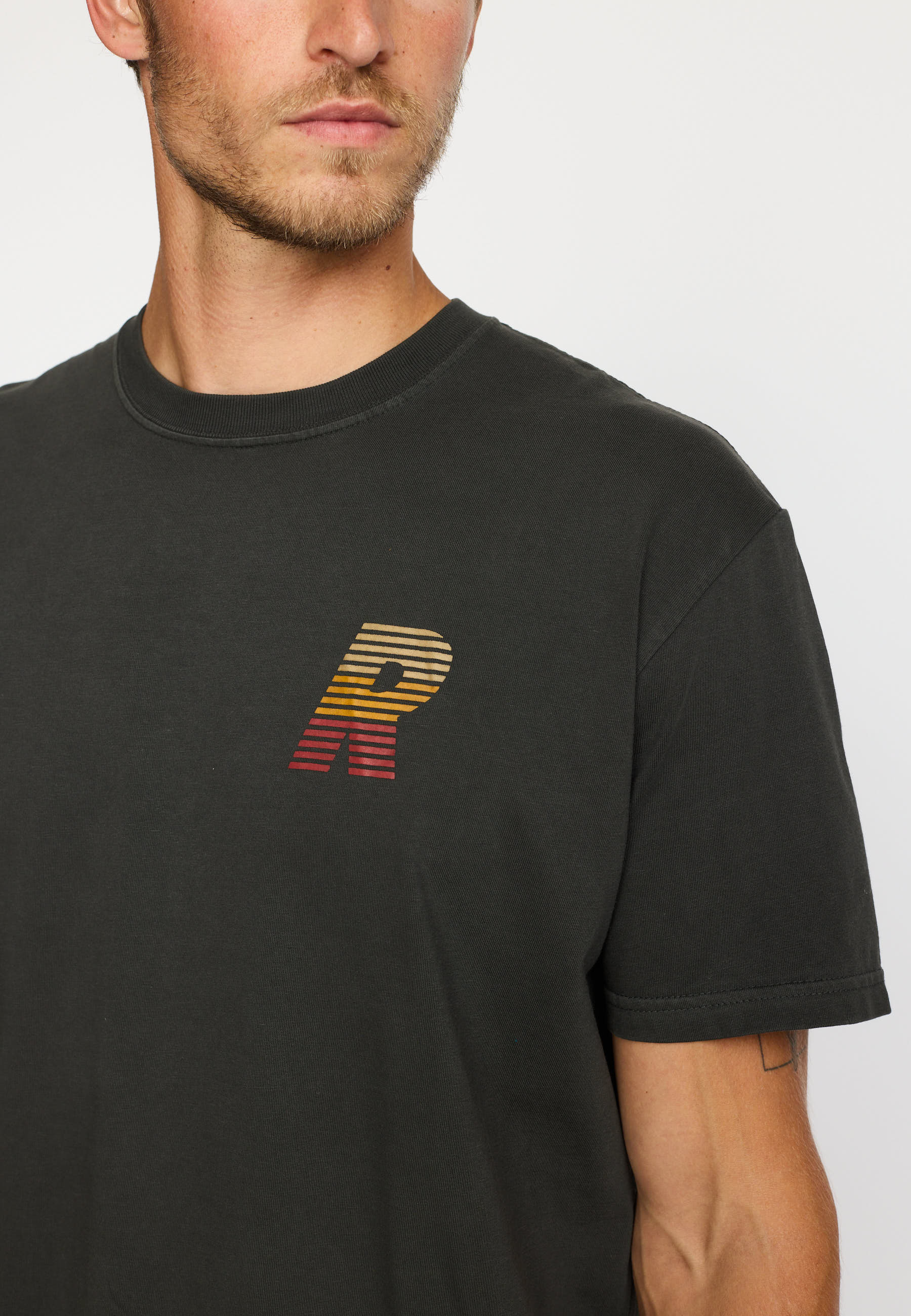 Revolution Printed T-shirt T-Shirts Black