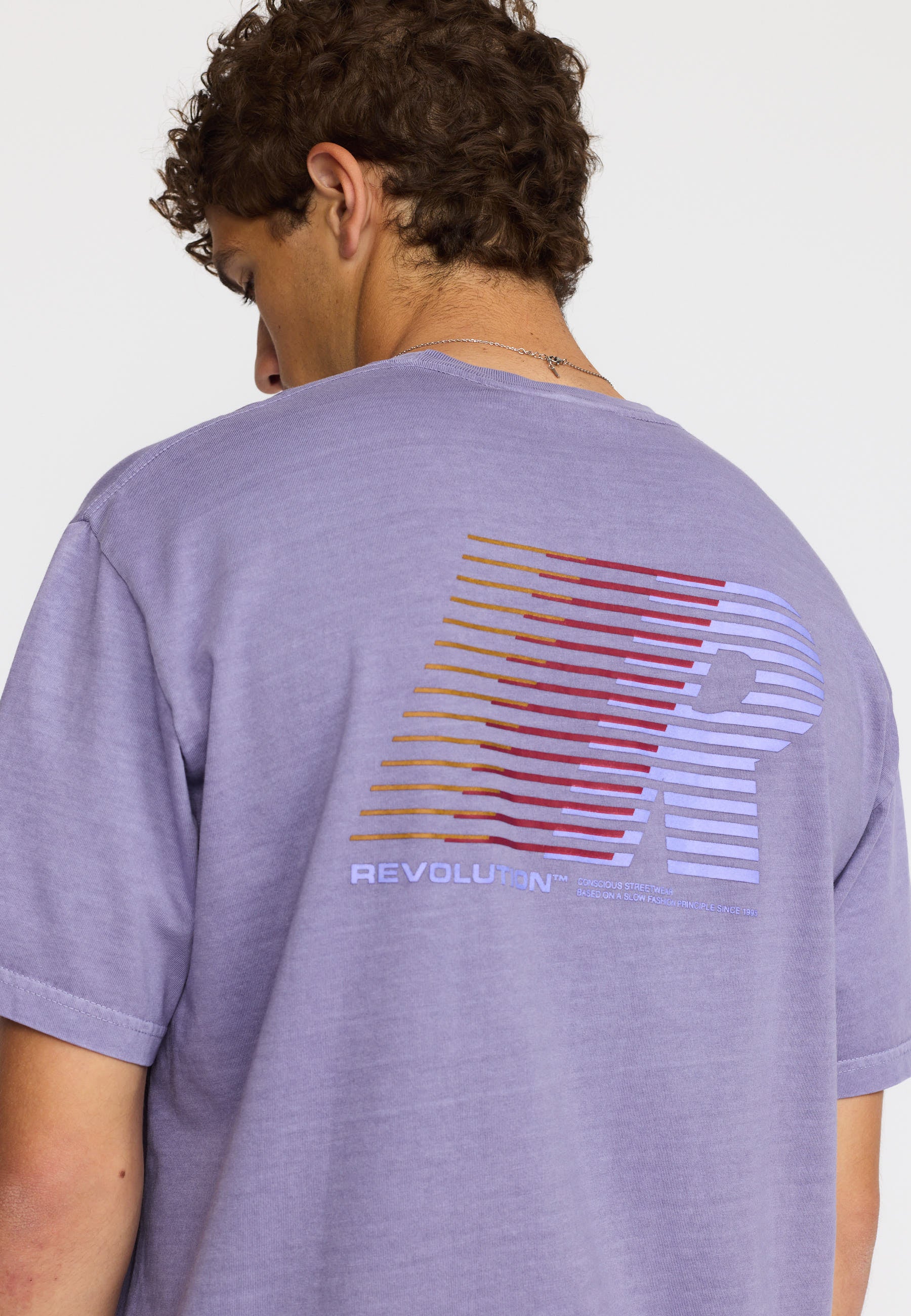 Revolution Printed T-shirt T-Shirts Purple