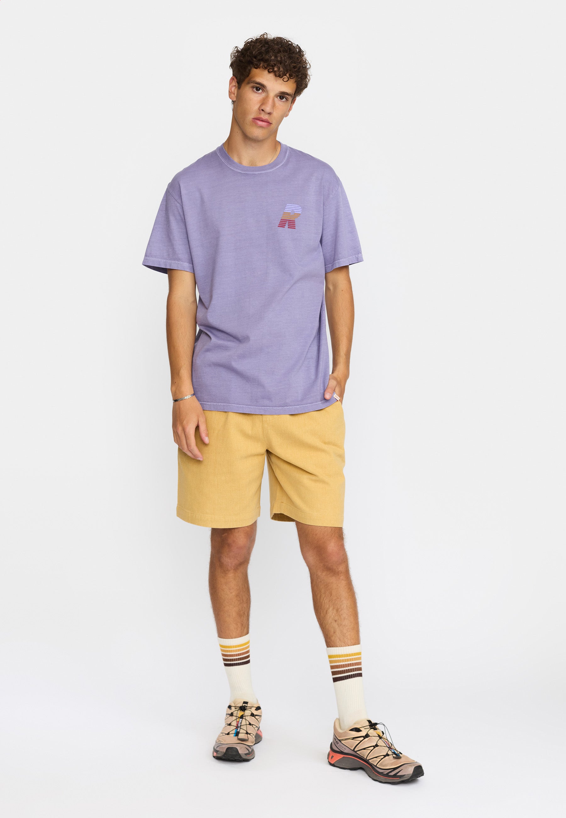 Revolution Printed T-shirt T-Shirts Purple