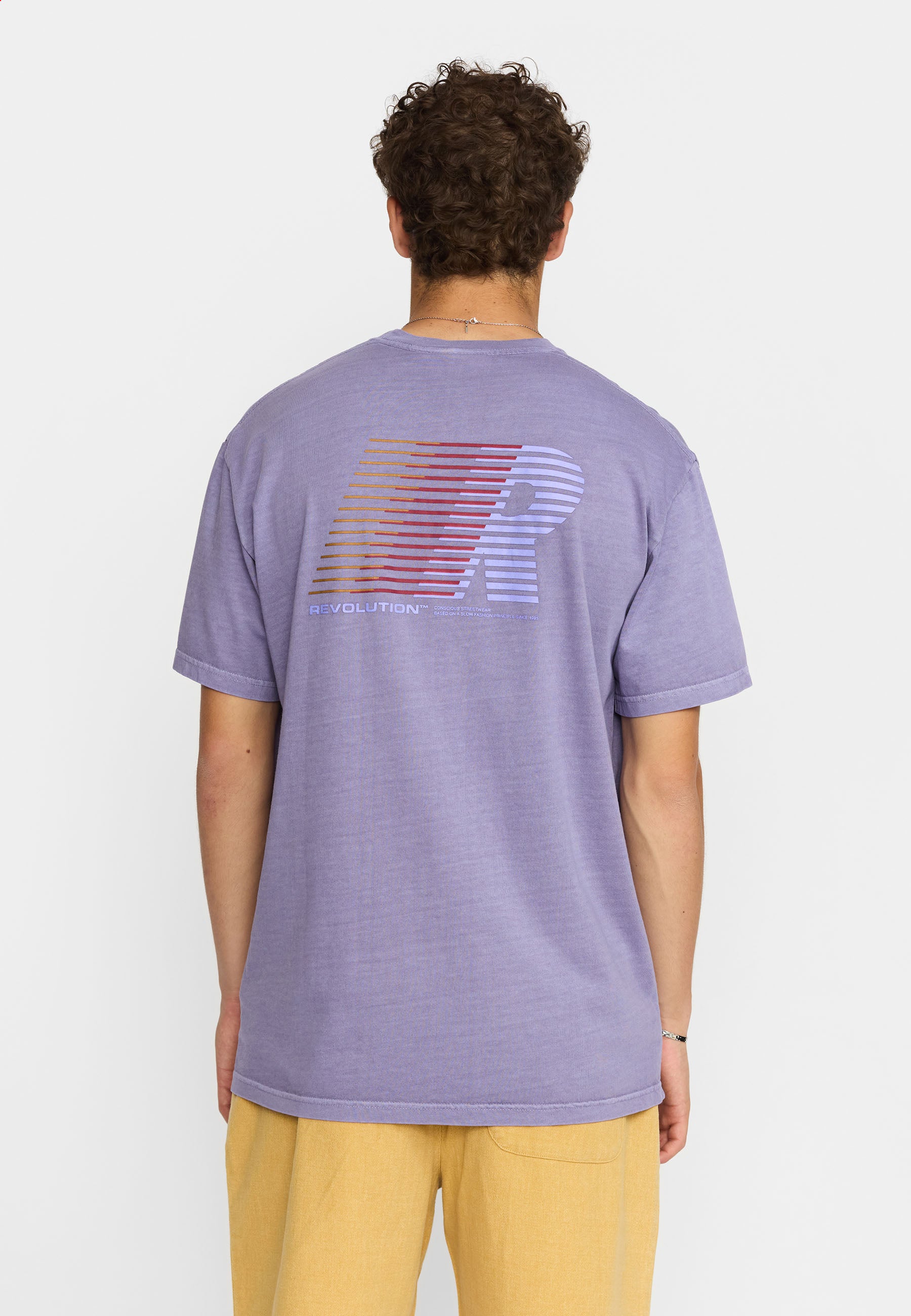 Revolution Printed T-shirt T-Shirts Purple