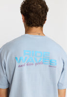 Revolution Printed T-shirt T-Shirts Lightblue