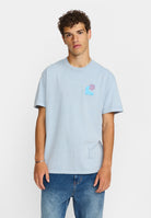 Revolution Printed T-shirt T-Shirts Lightblue