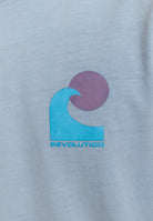 Revolution Printed T-shirt T-Shirts Lightblue