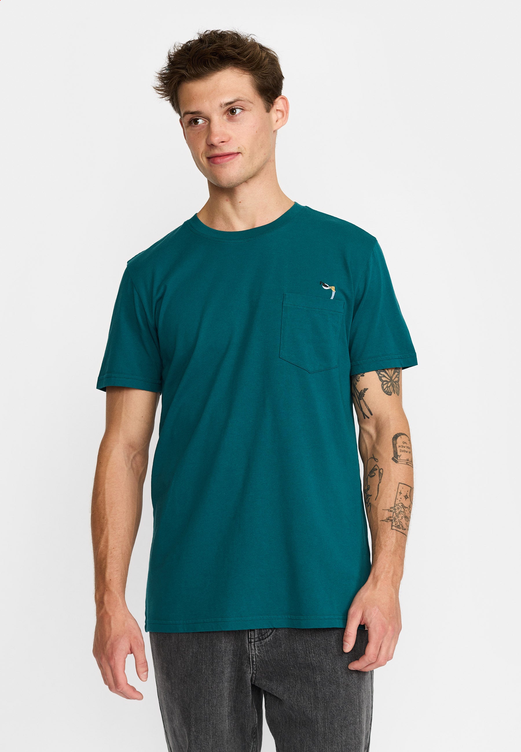 Revolution Printed T-shirt T-Shirts Darkpetrol