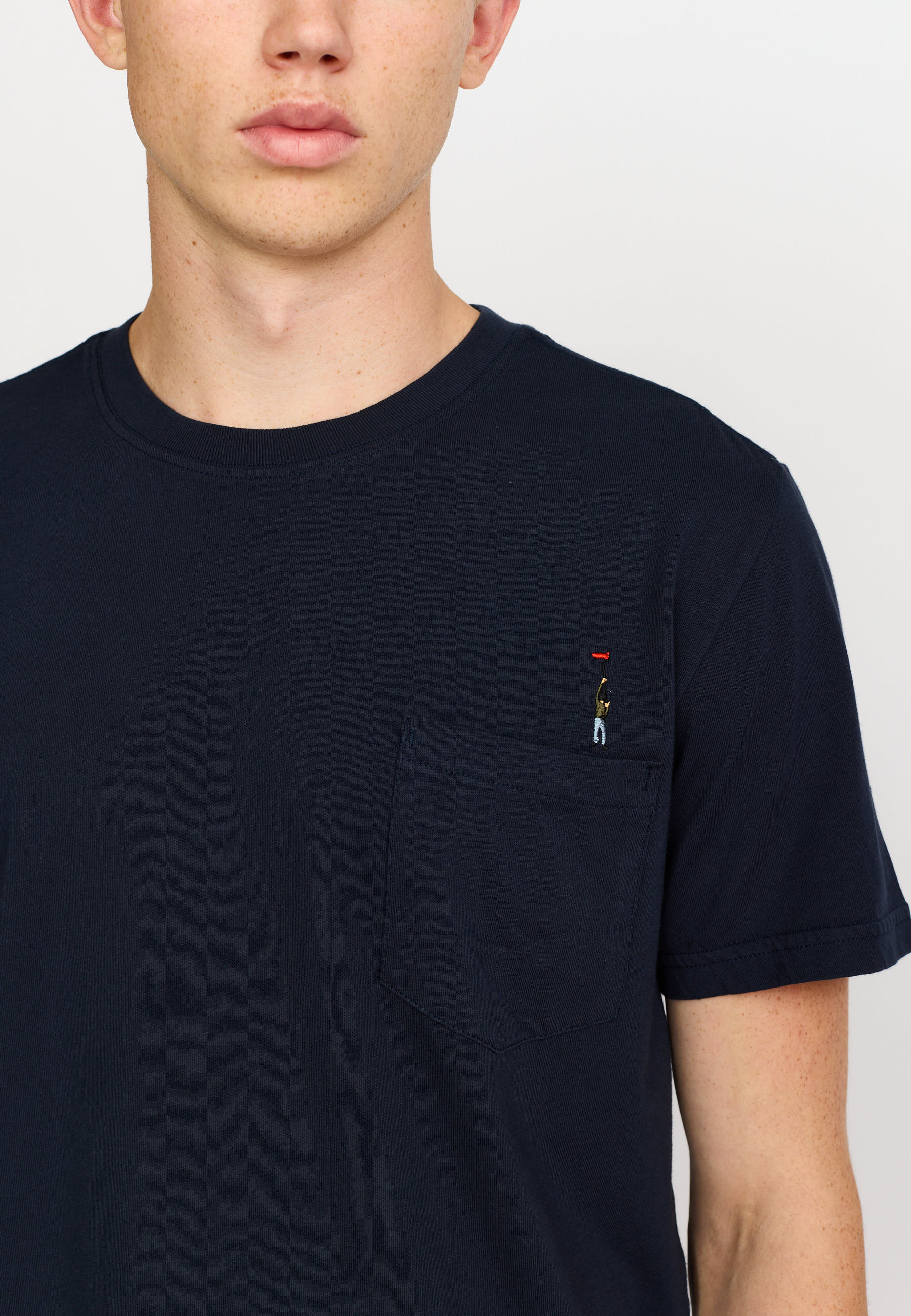 Revolution Printed T-shirt T-Shirts Navy