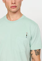 Revolution Printed T-shirt T-Shirts Turquoise