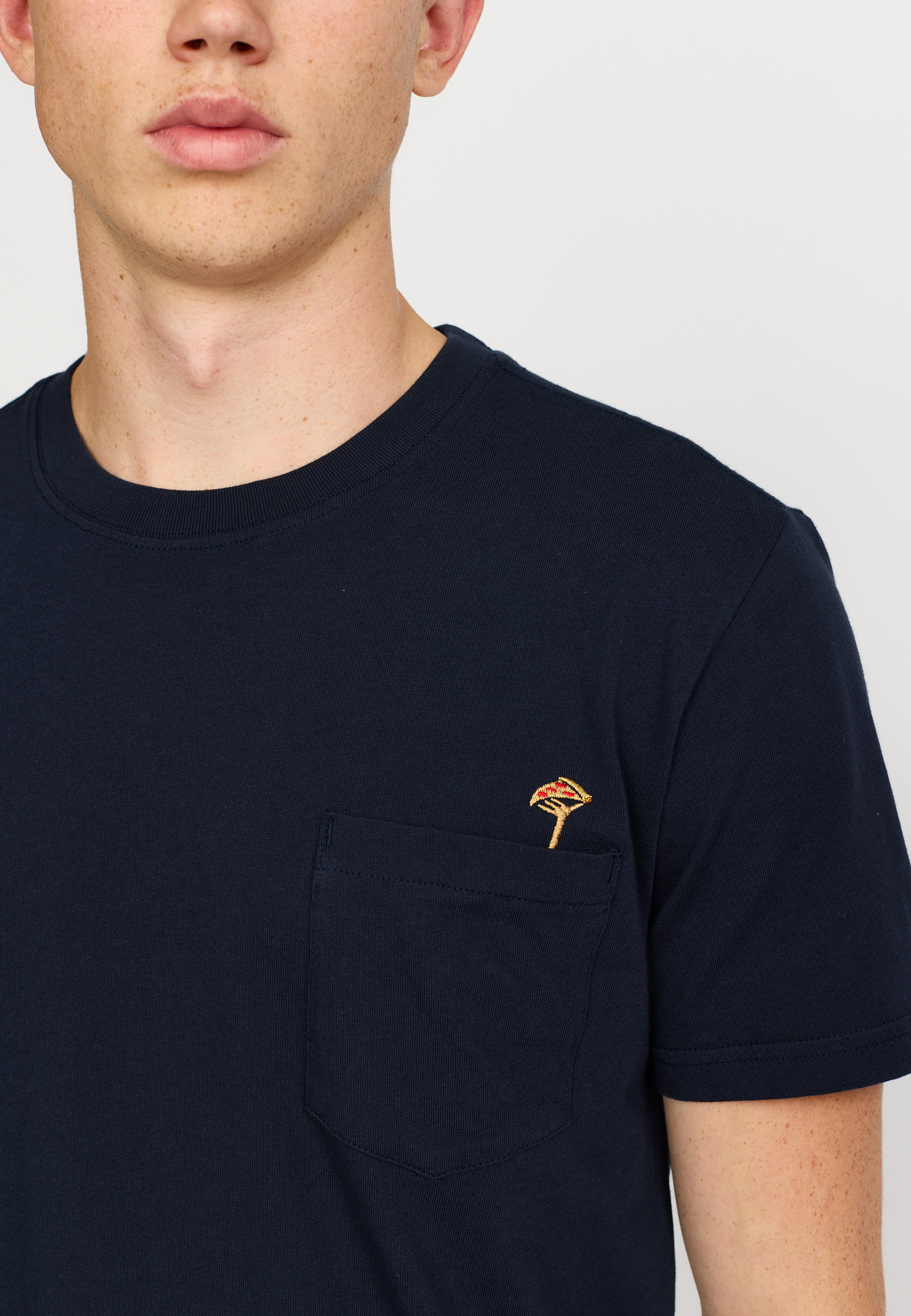 Revolution Printed T-shirt T-Shirts Navy