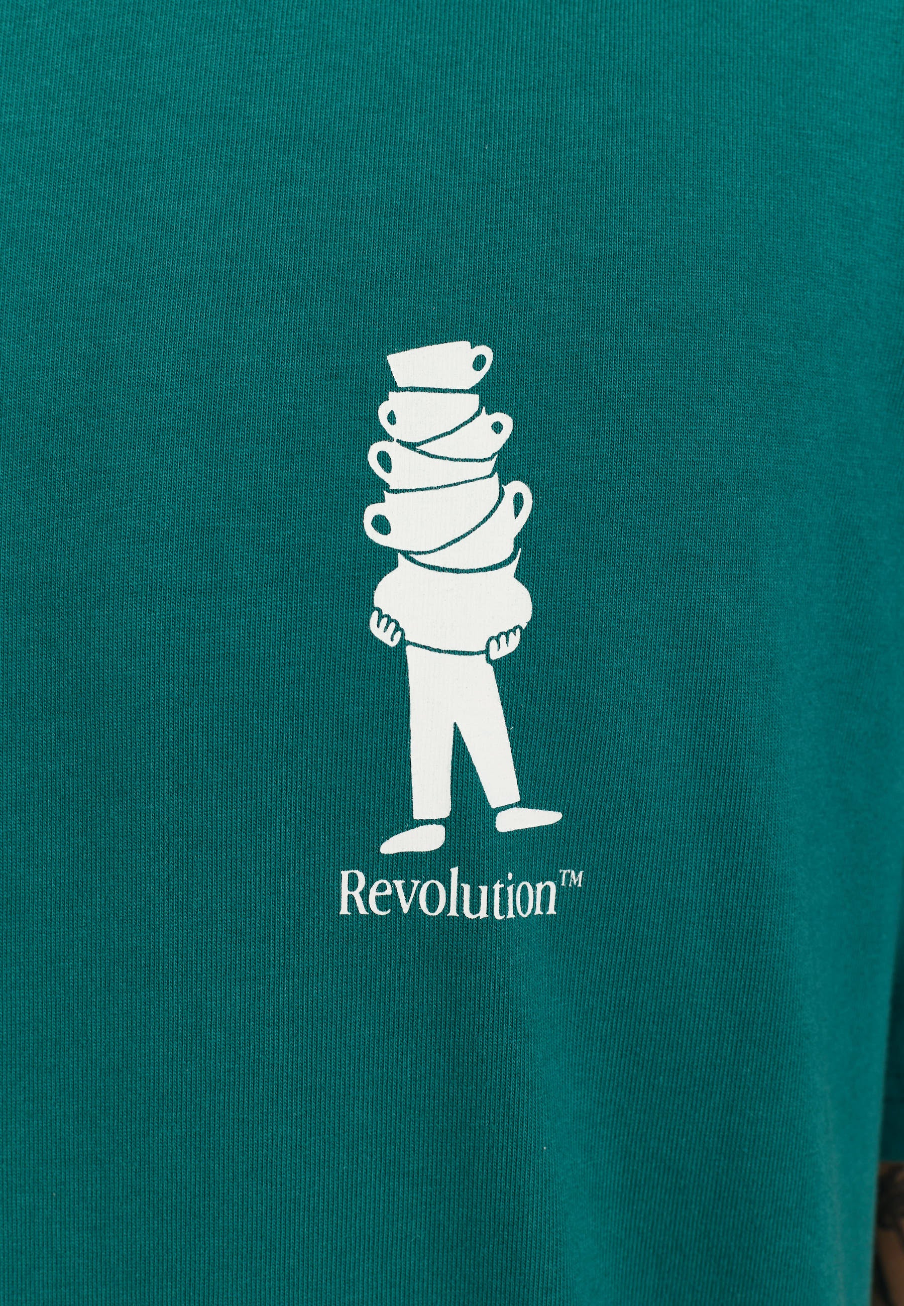 Revolution Printed T-shirt T-Shirts Darkpetrol