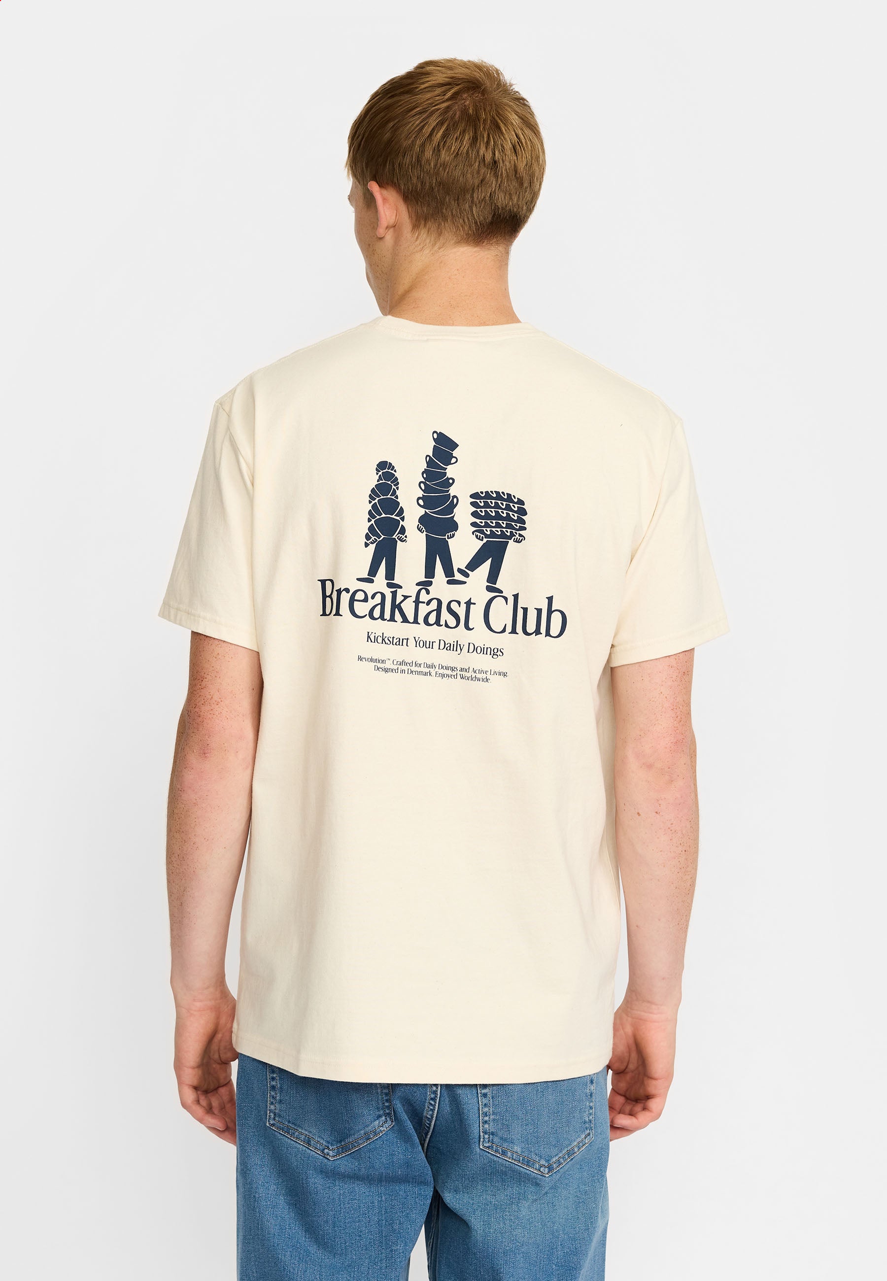 Revolution Printed T-shirt T-Shirts Offwhite