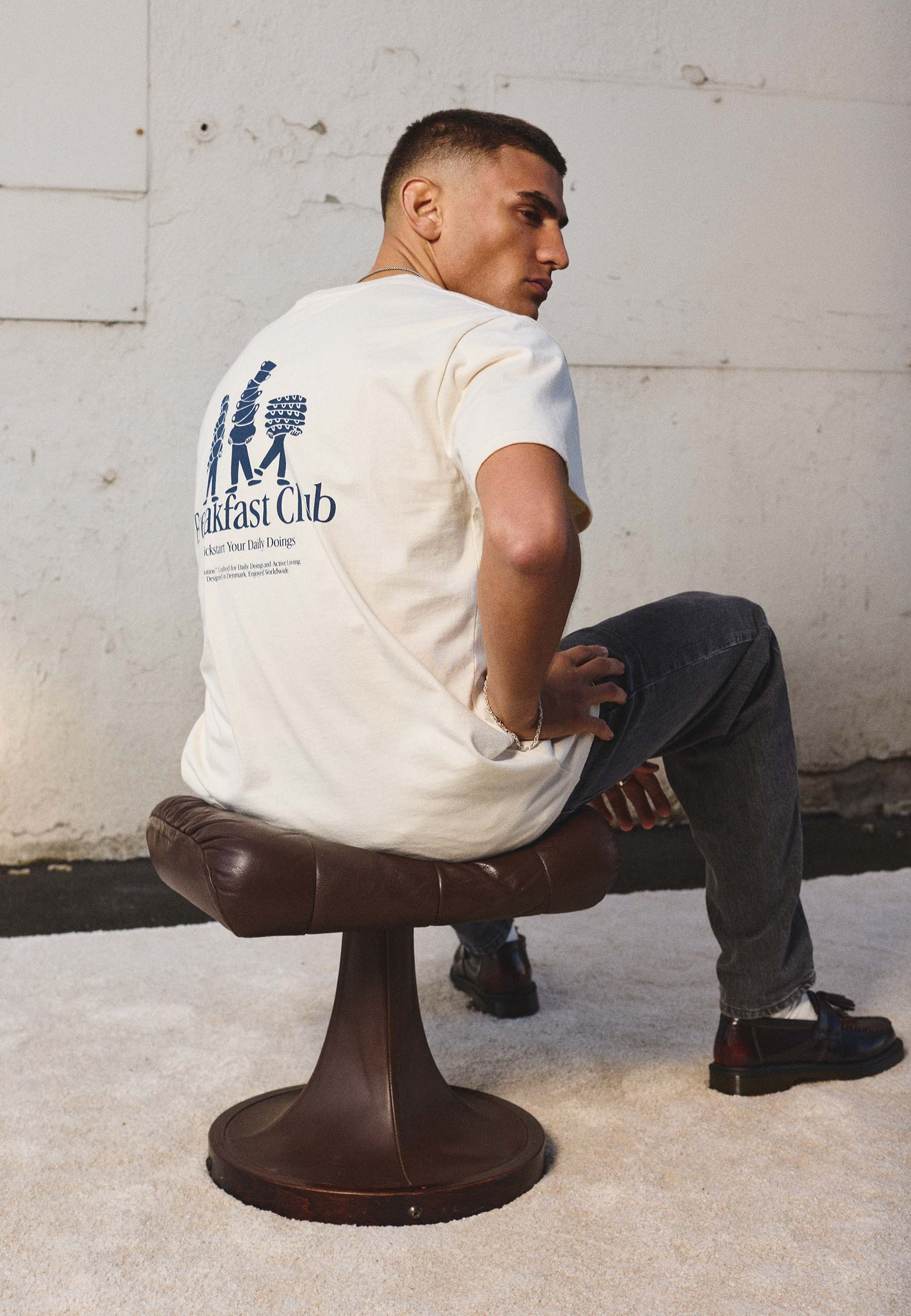 Revolution Printed T-shirt T-Shirts Offwhite