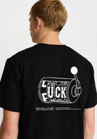 Revolution Printed T-shirt T-Shirts Black