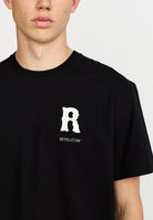 Revolution Printed T-shirt T-Shirts Black