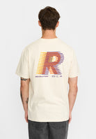 Revolution Printed T-shirt T-Shirts Offwhite-melange
