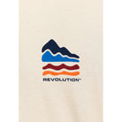 Revolution Printed T-shirt T-Shirts Offwhite-melange